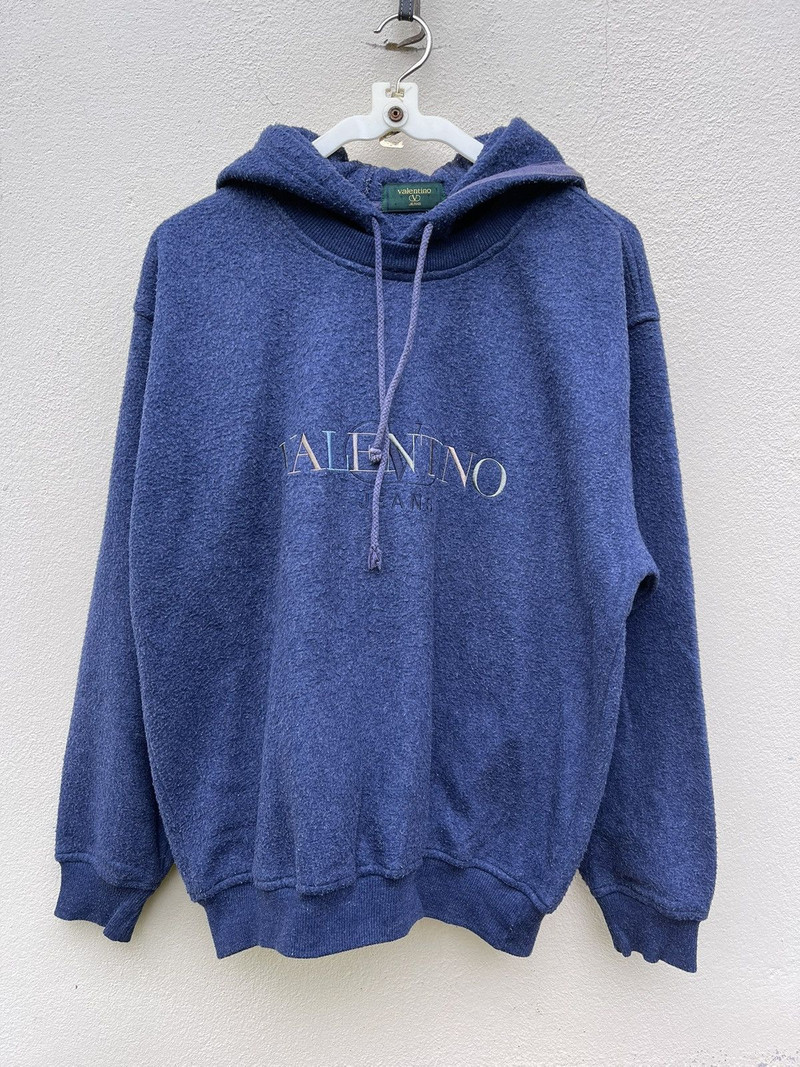 Valentino Multicolor Spell out Hoodies Pullover - 1