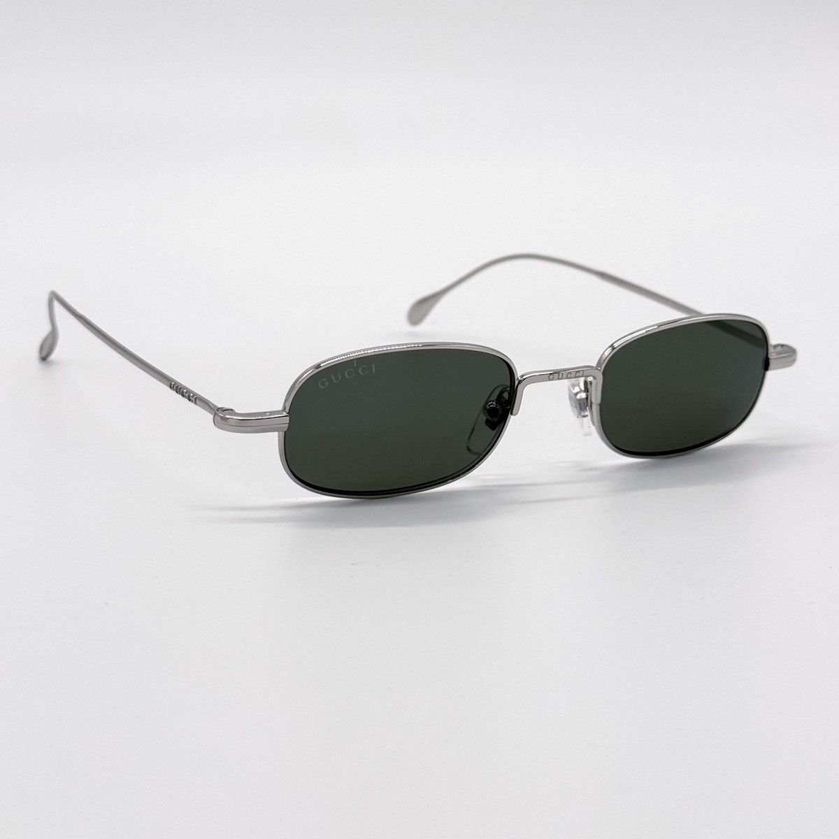 NEW GG1648S 008 GUCCI SILVER METAL GREY UNISEX SUNGLASSES - 5