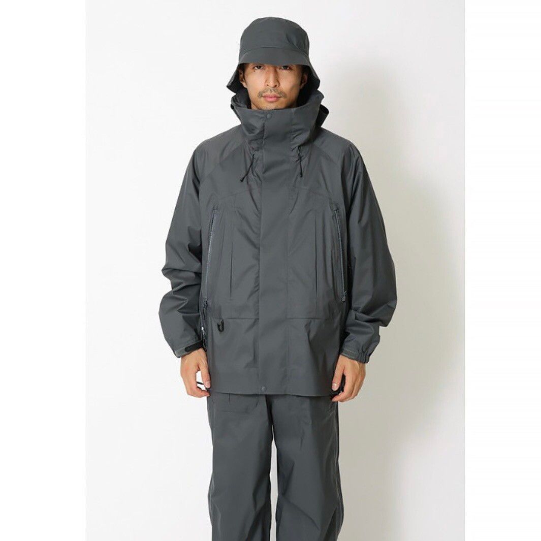 SS22 2.5 L layer rain jacket nylon waterproof full zip - 7