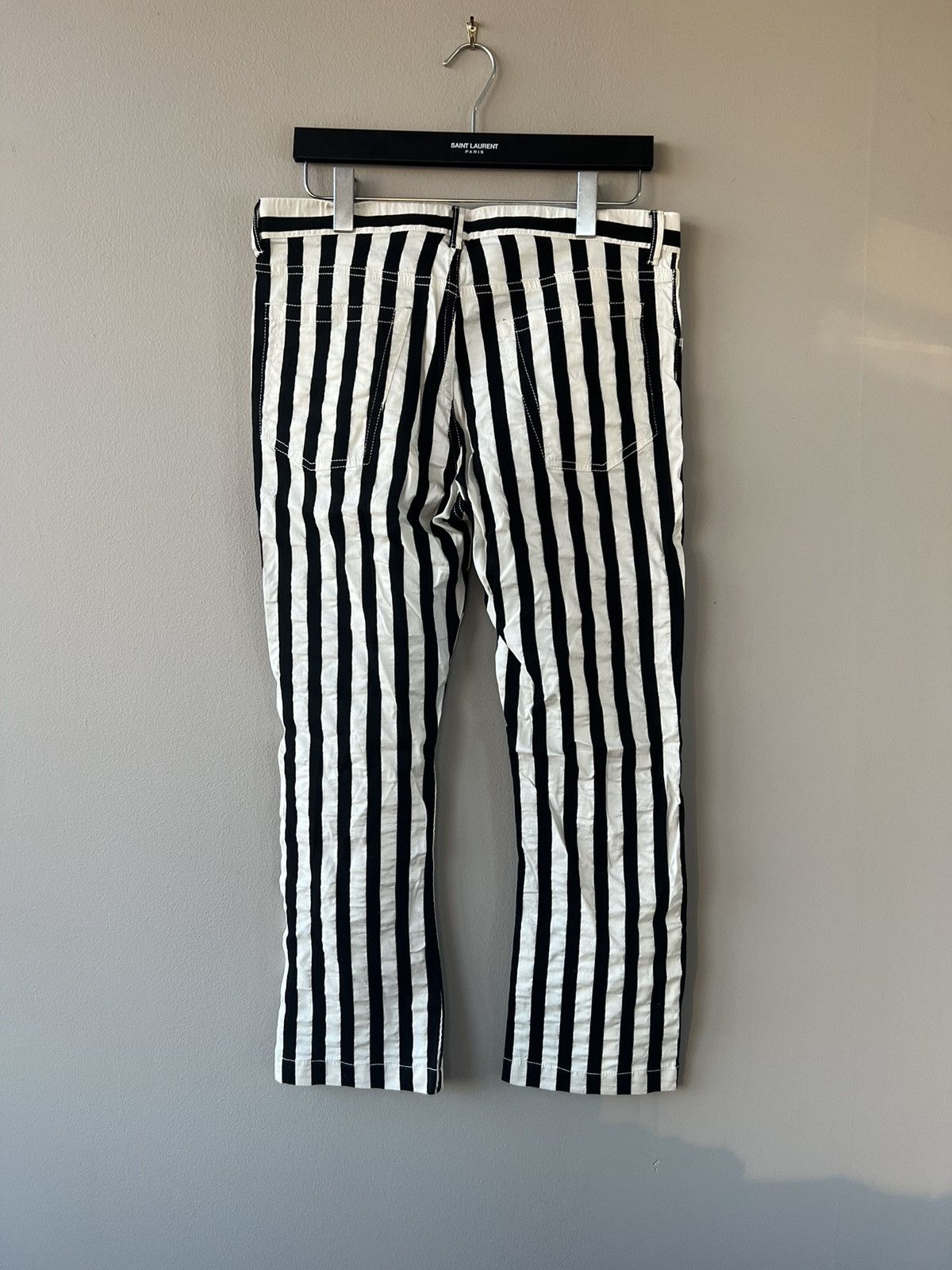 SS14 Striped Cropped Trousers - 4