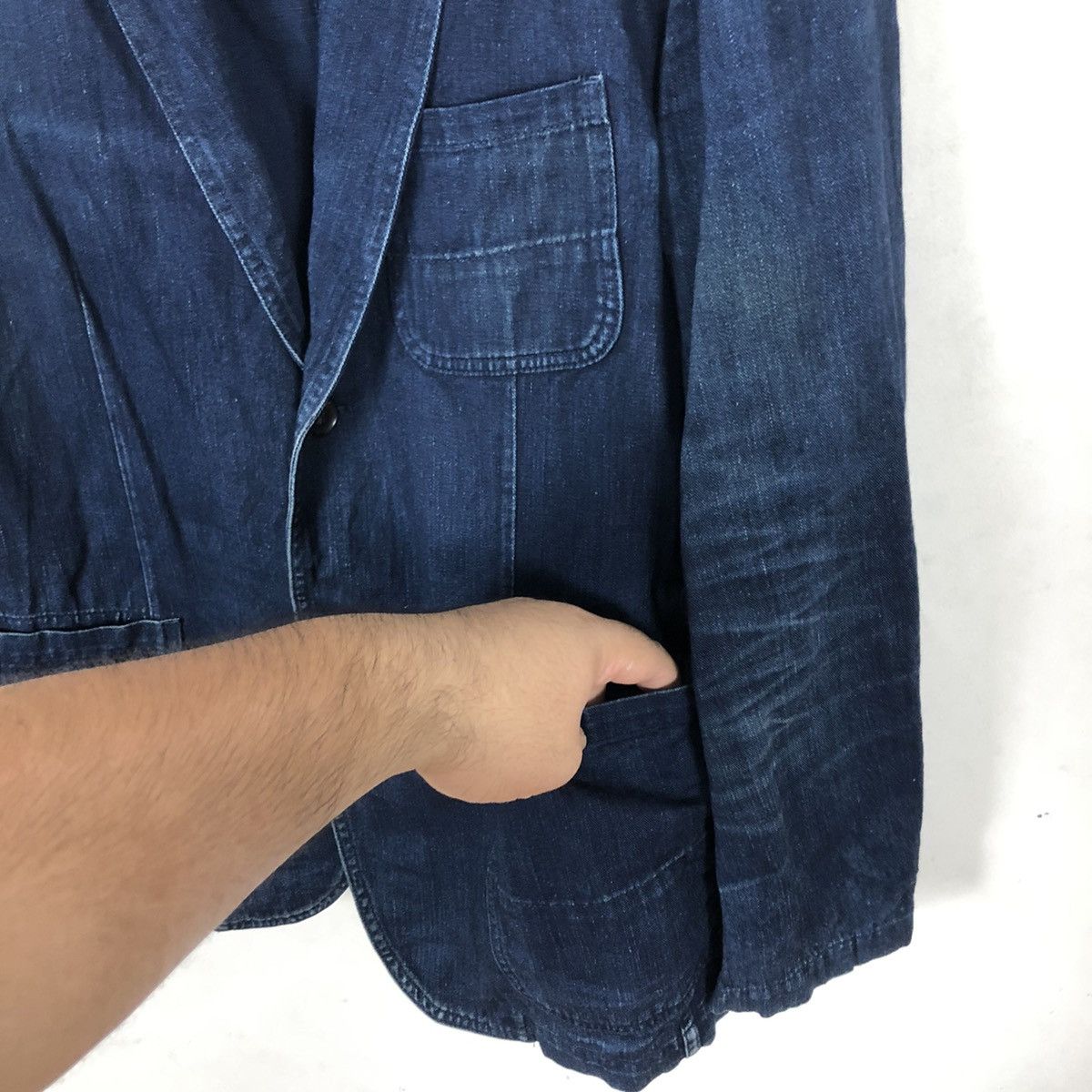 Japanese Brand - NIUHANS DENIM CHORE JACKET - 7