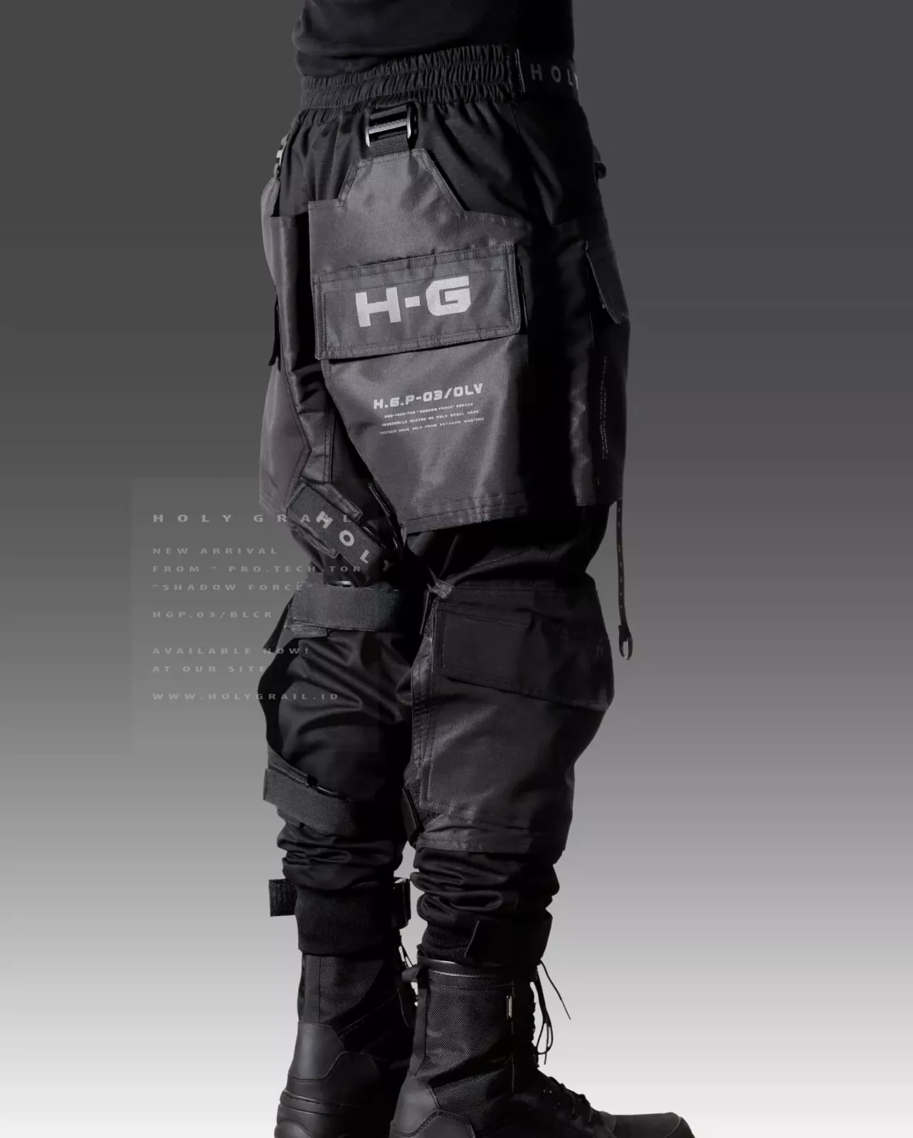 HOLYGRAIL PRO.TECH.TOR 'Shadow Force' H.G.P-03_BLCK - 3