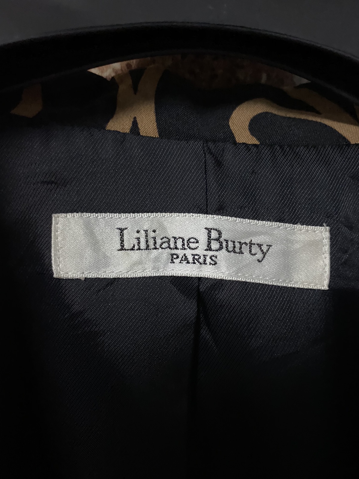 Brand - LILIANE BURTY PARIS NICE DESIGN JACKET