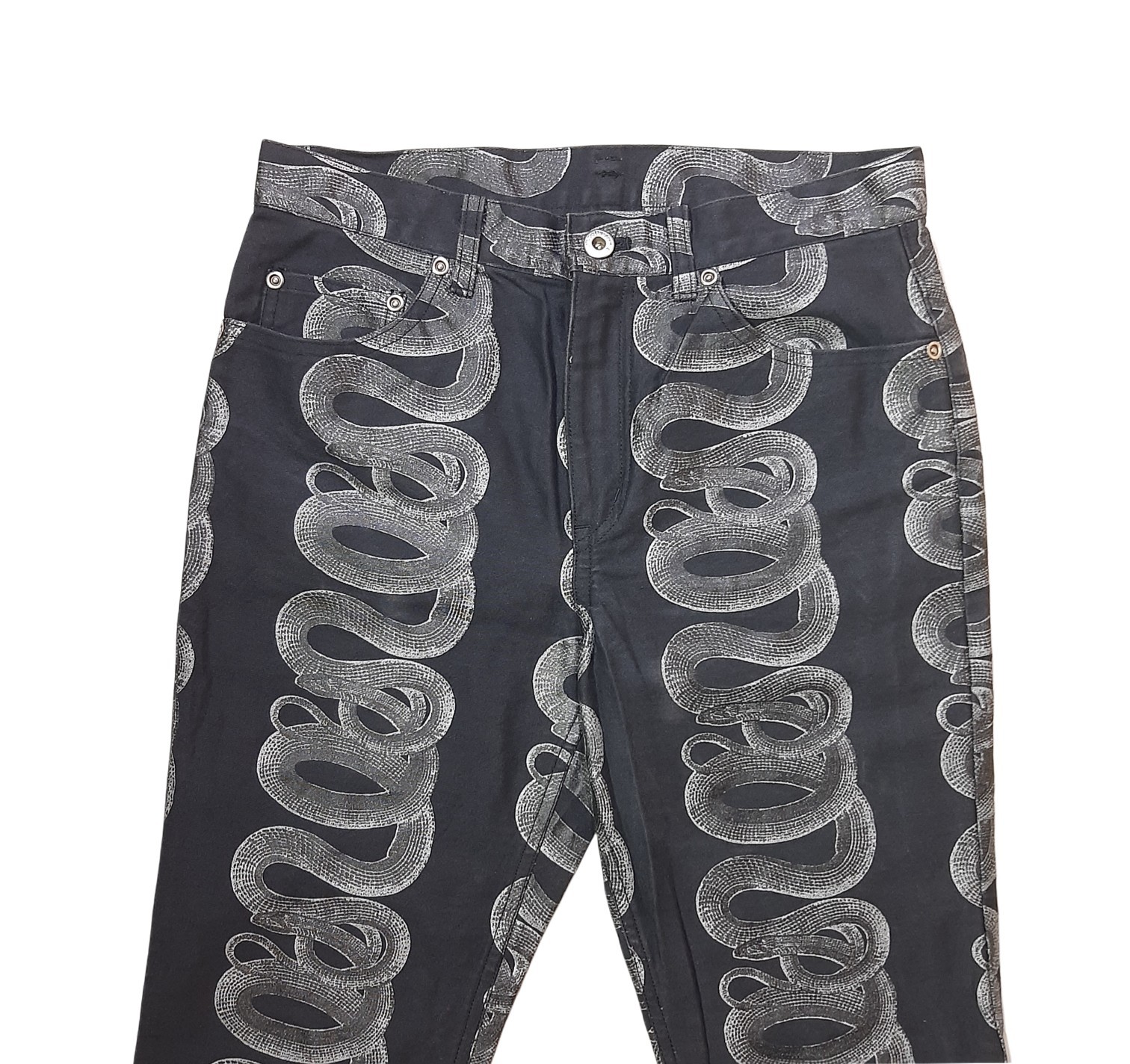 Iconic snake denim - 3
