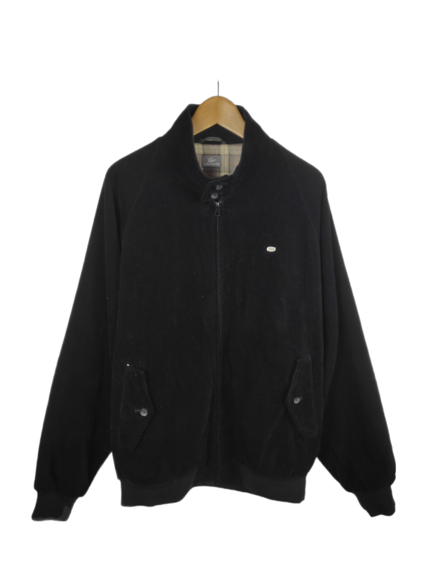 Vintage Lacoste Japan Made Corduroy Harrington Jacket - 1
