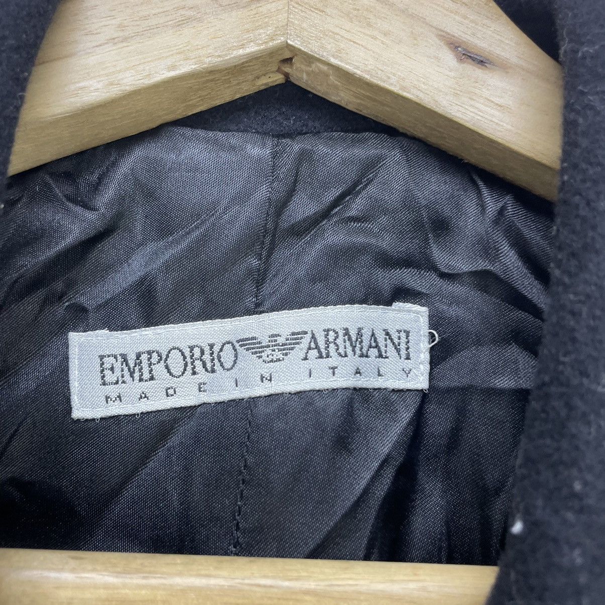 Designer - Luxury Brand Emporio Armani Long Coat Jacket - 3