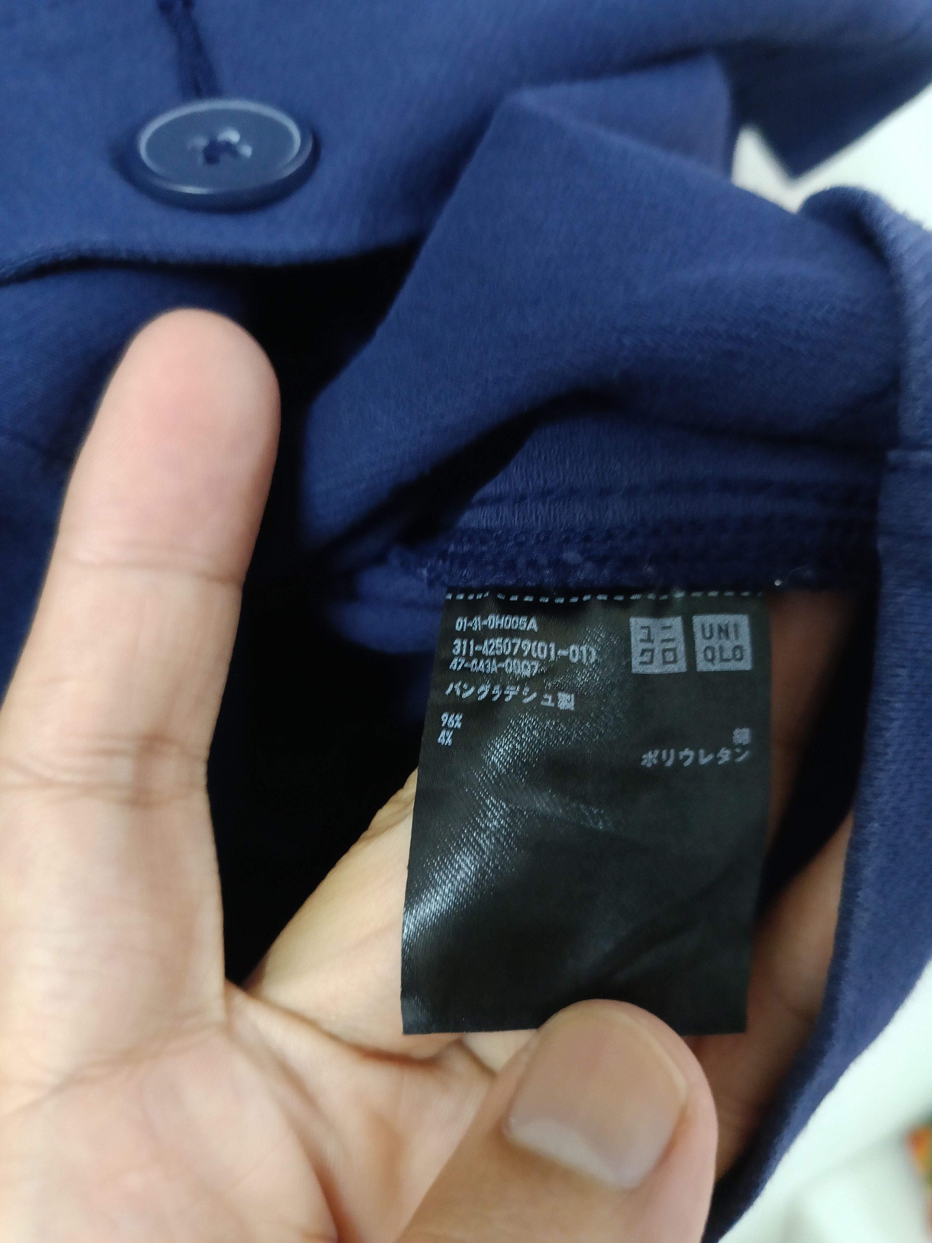 Uniqlo Indigo Chore Jacket - 3