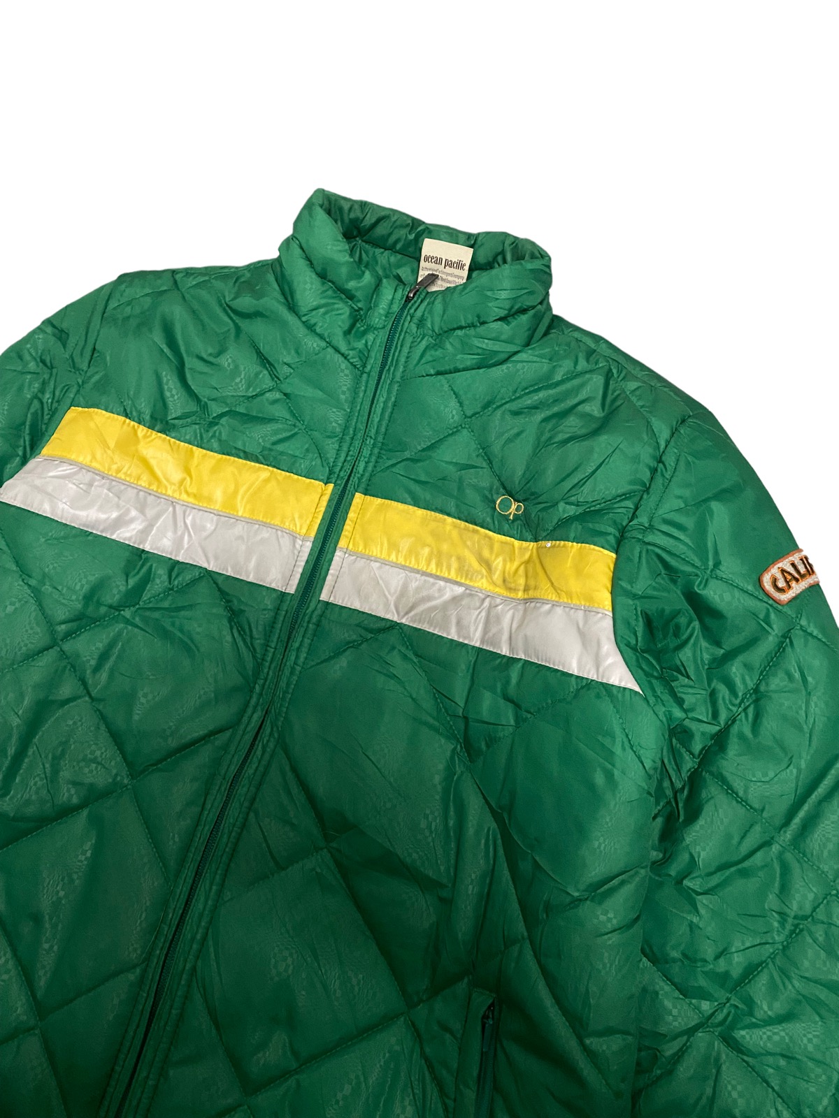 Ocean Pacific Big Logo sale Reversible Jacket