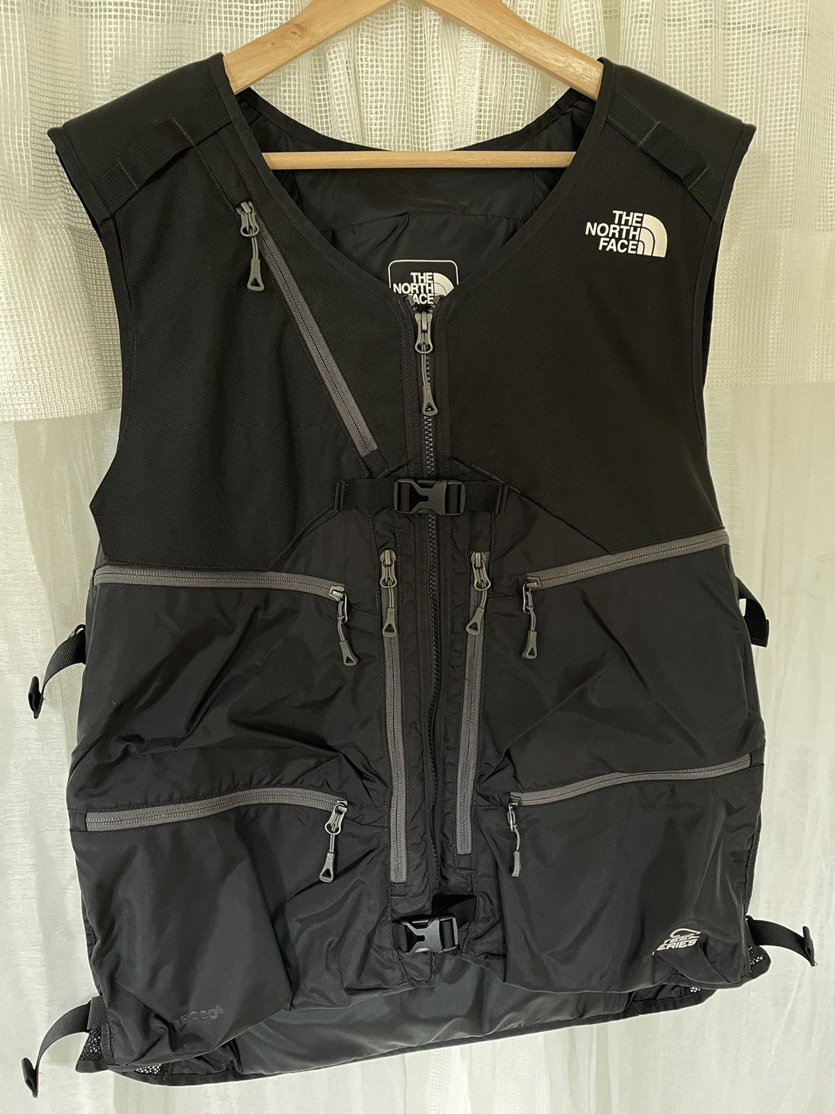 Vintage - North Face Powder Guide Vest - Steep Series - Black - XL - 2