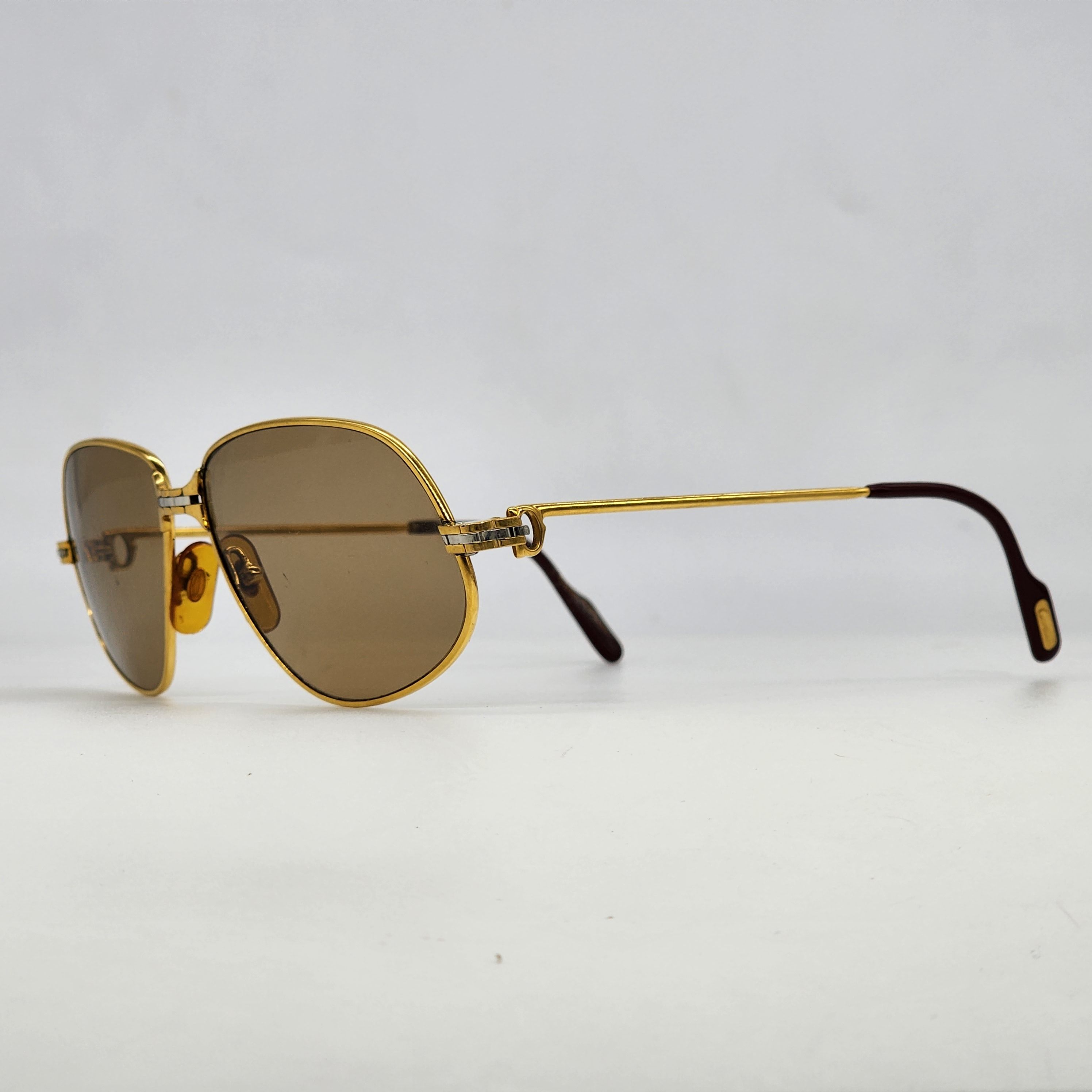 Cartier - Panthere GM Aviator Sunglasses - Vintage - 4