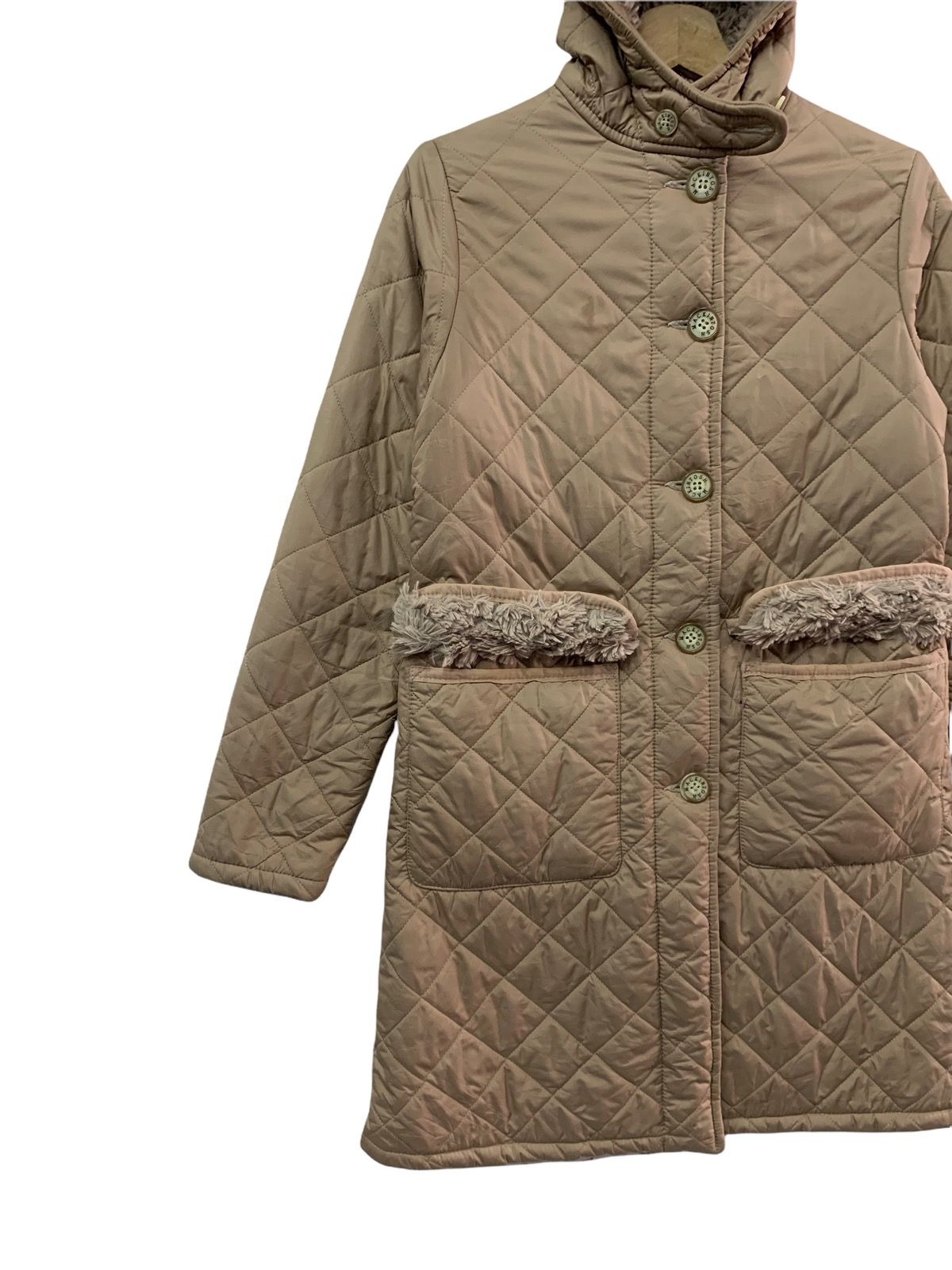🔥MACKINTOSH SCOTLAND QUILTED FUR LINED LONG JACKETS - 4