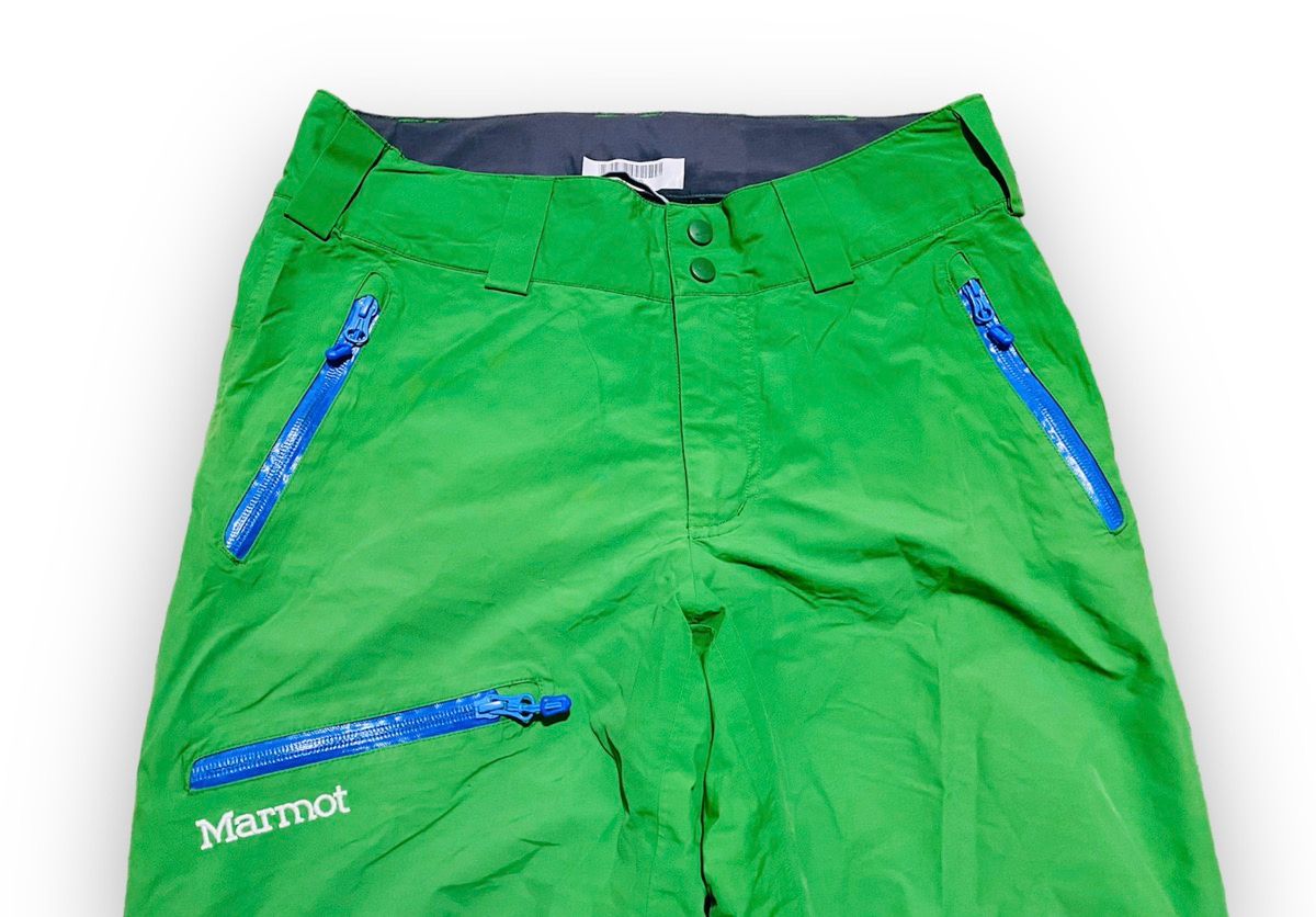 Marmot GTX Pants Trousers Skiing Hiking Outdoor Green Men XL - 5
