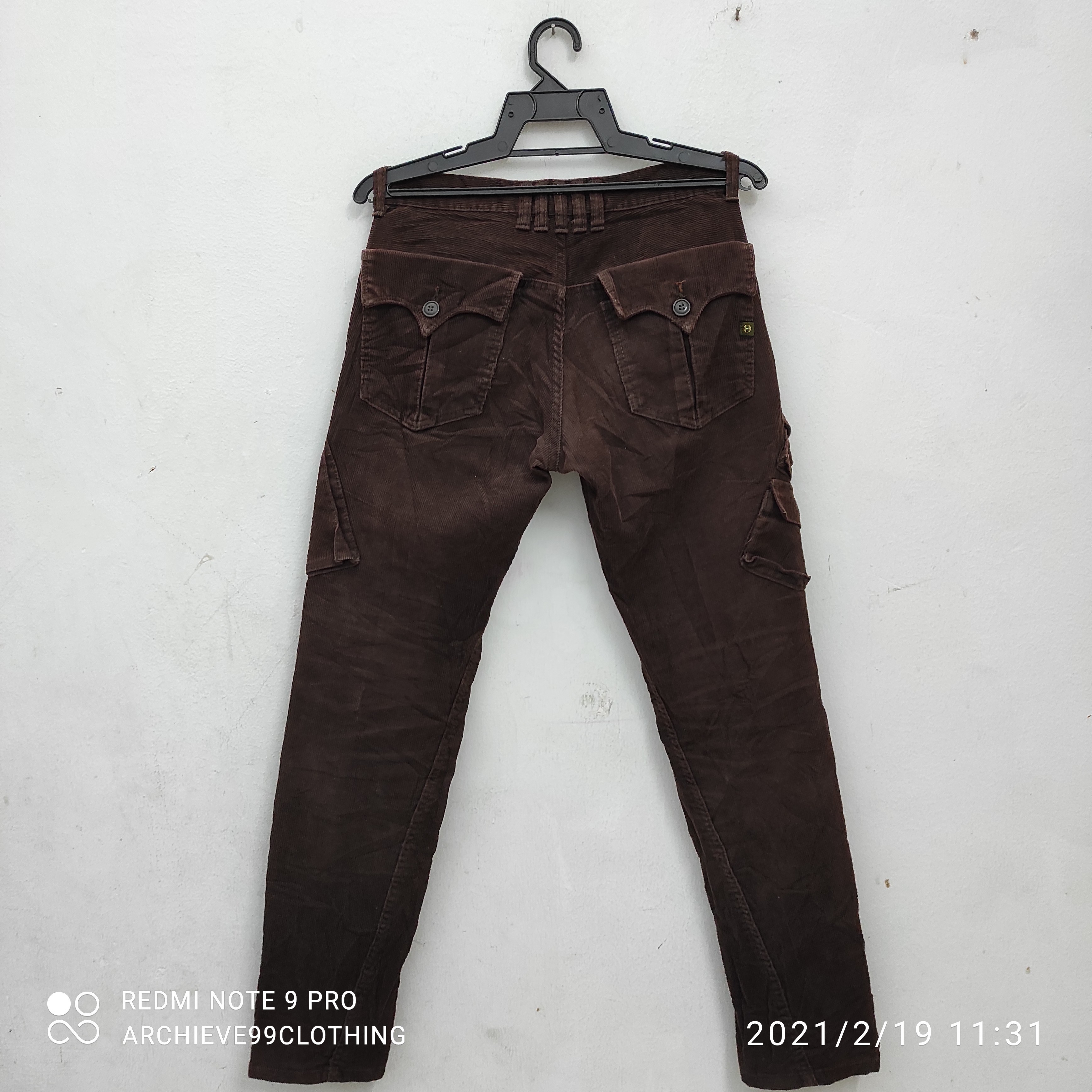 Japanese Brand - 291295 HOMME multi pocket cargo military pants - 2