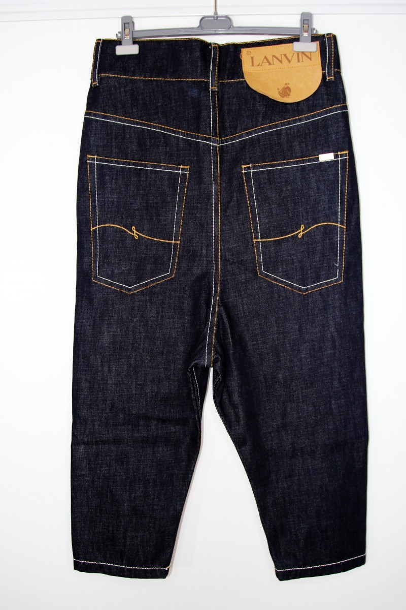 BNWT AW20 LANVIN DROP CROTCH JEANS 30 - 3