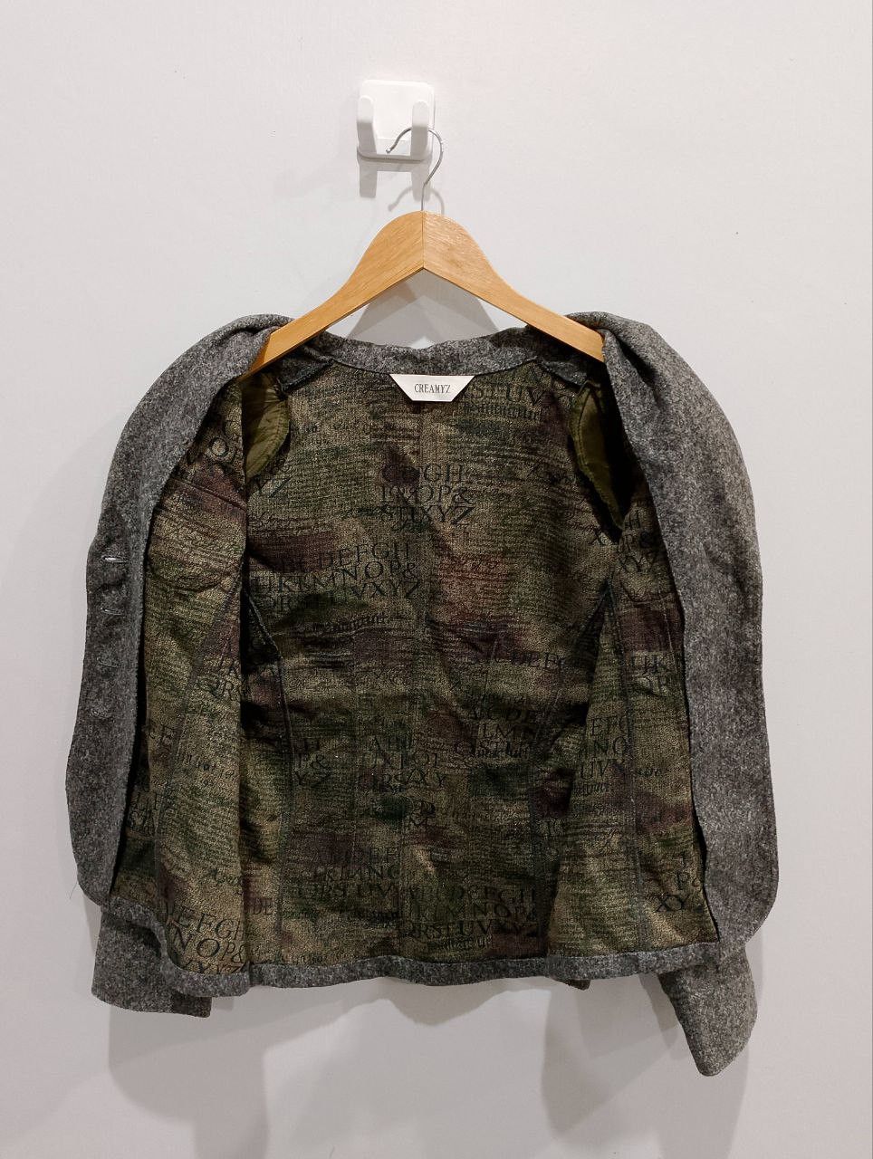 Archival Clothing - CREAMYZ Japan Multicolour Herringbone Jacket - 5