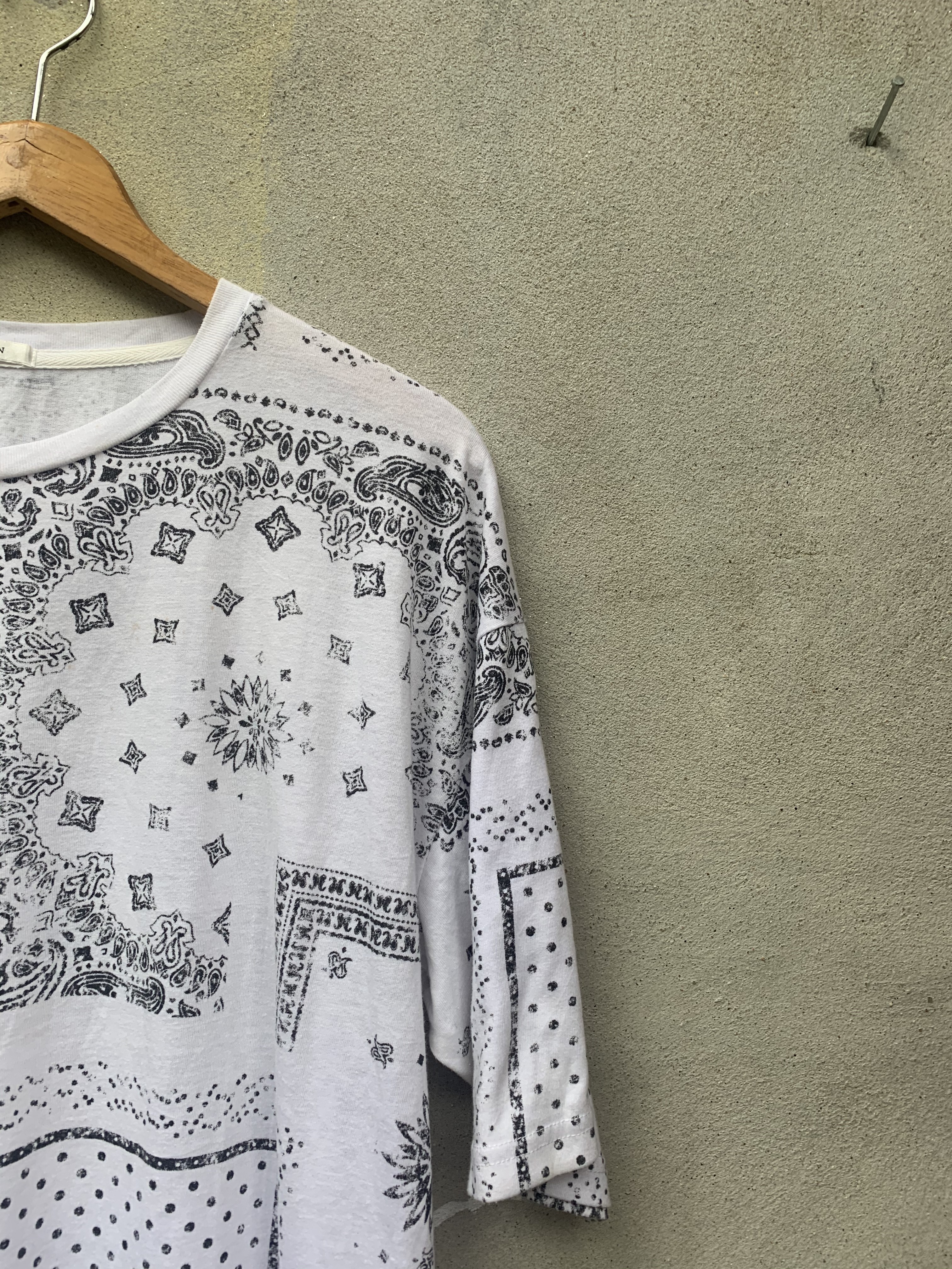 Japanese Brand - Suggestion Paisley Visvim Inspired Drop Shoulder T - 2