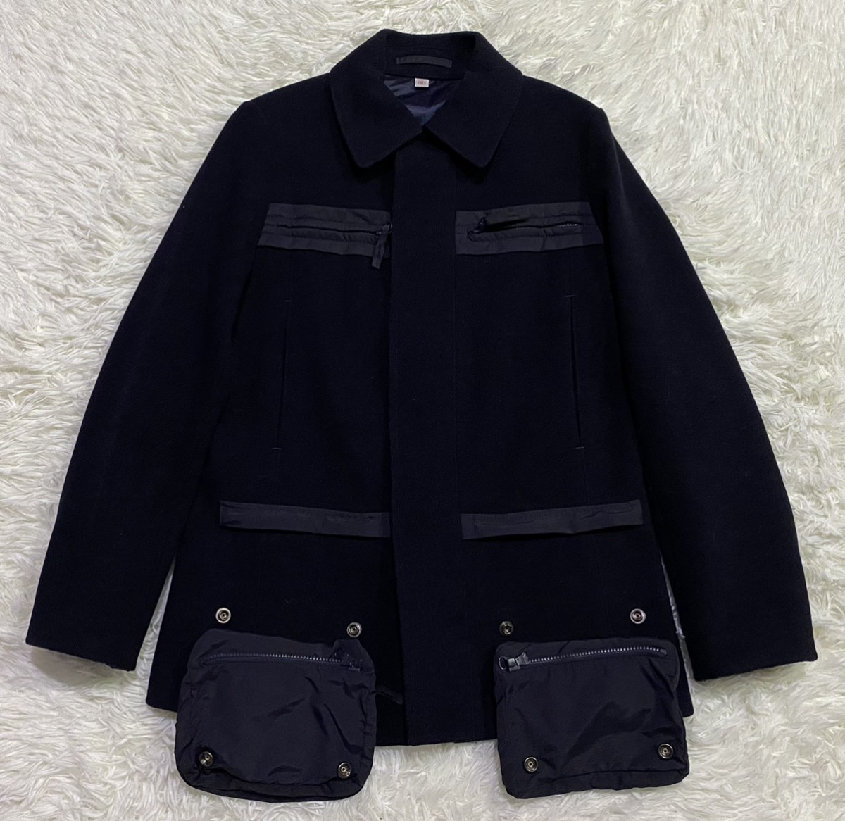 Rare - Uniqlo like Acronym Wool Blend Detachable Pocket Jacket - 3