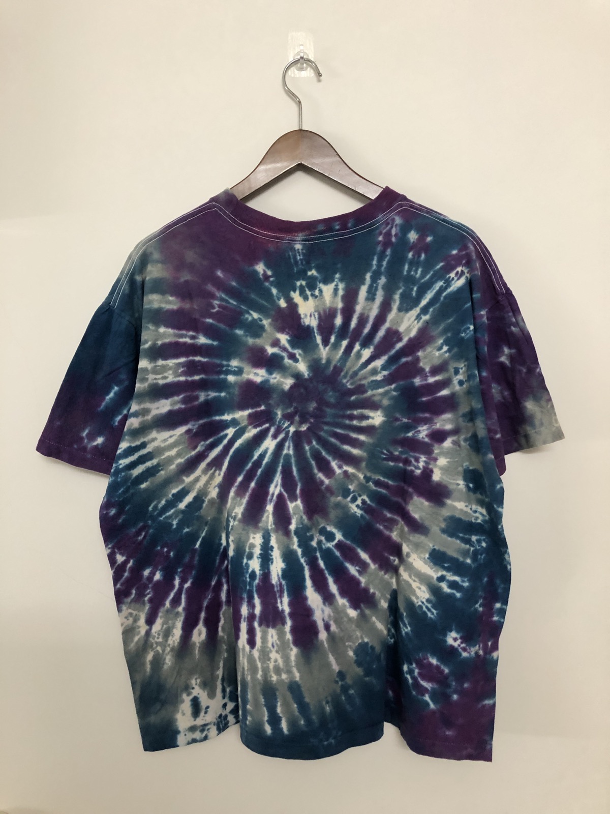 Vintage - Vintage 90’s Grateful Dead Spiral Bones Tie Dye Band T-Shirt - 3