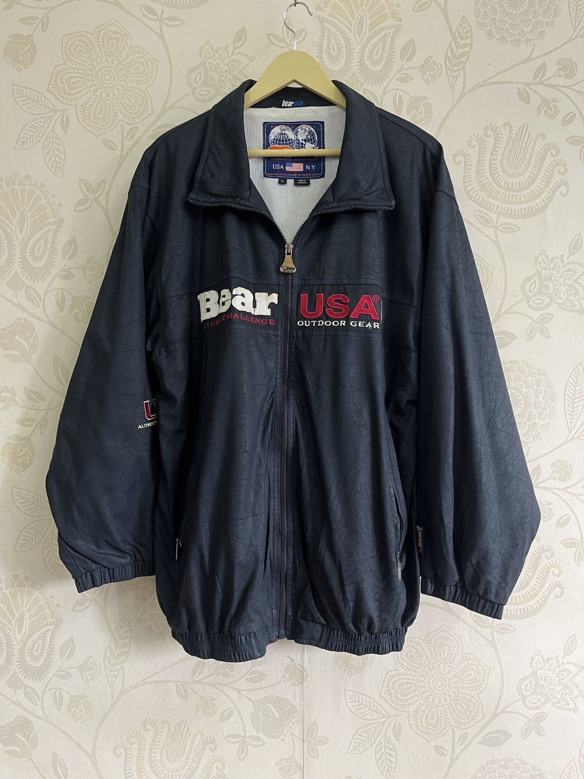Bear USA Vintage Sweater Zipped Jacket - 1