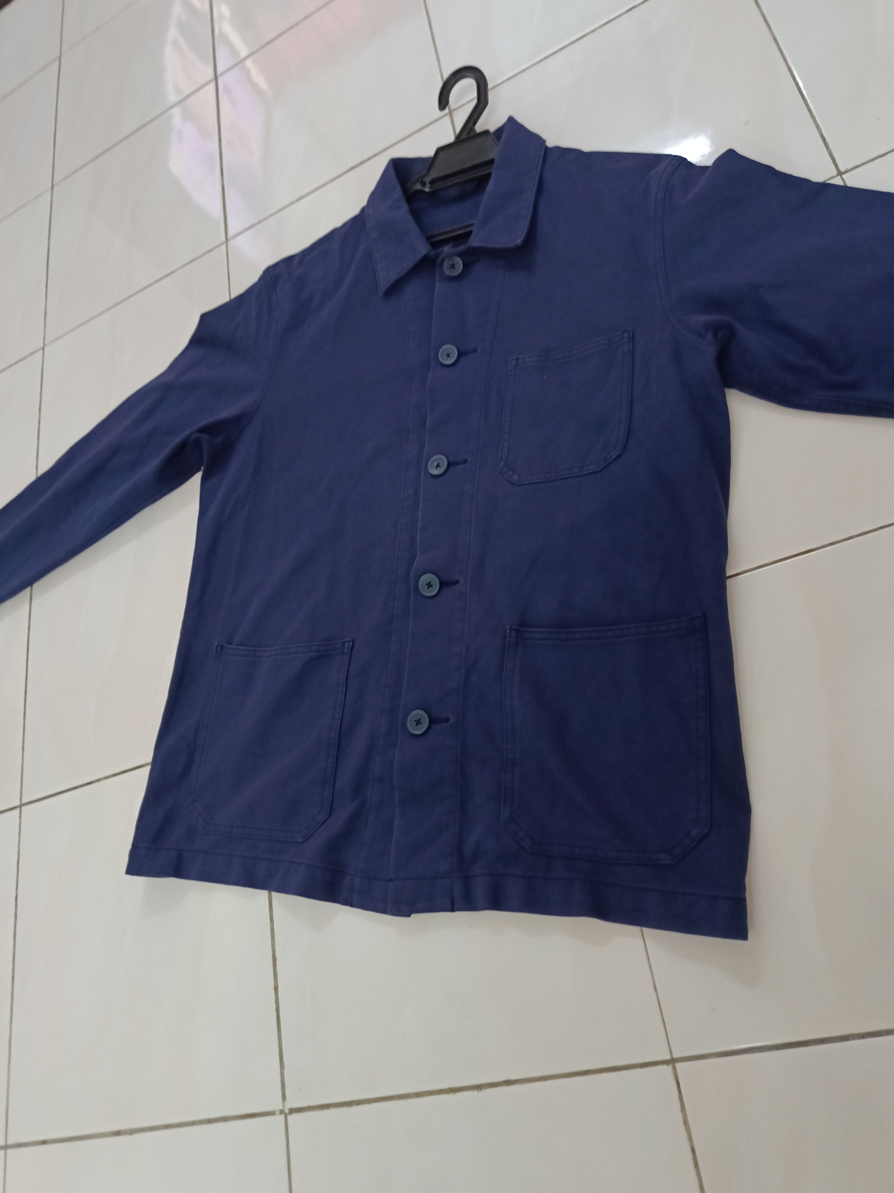 Uniqlo Indigo Chore Jacket - 5