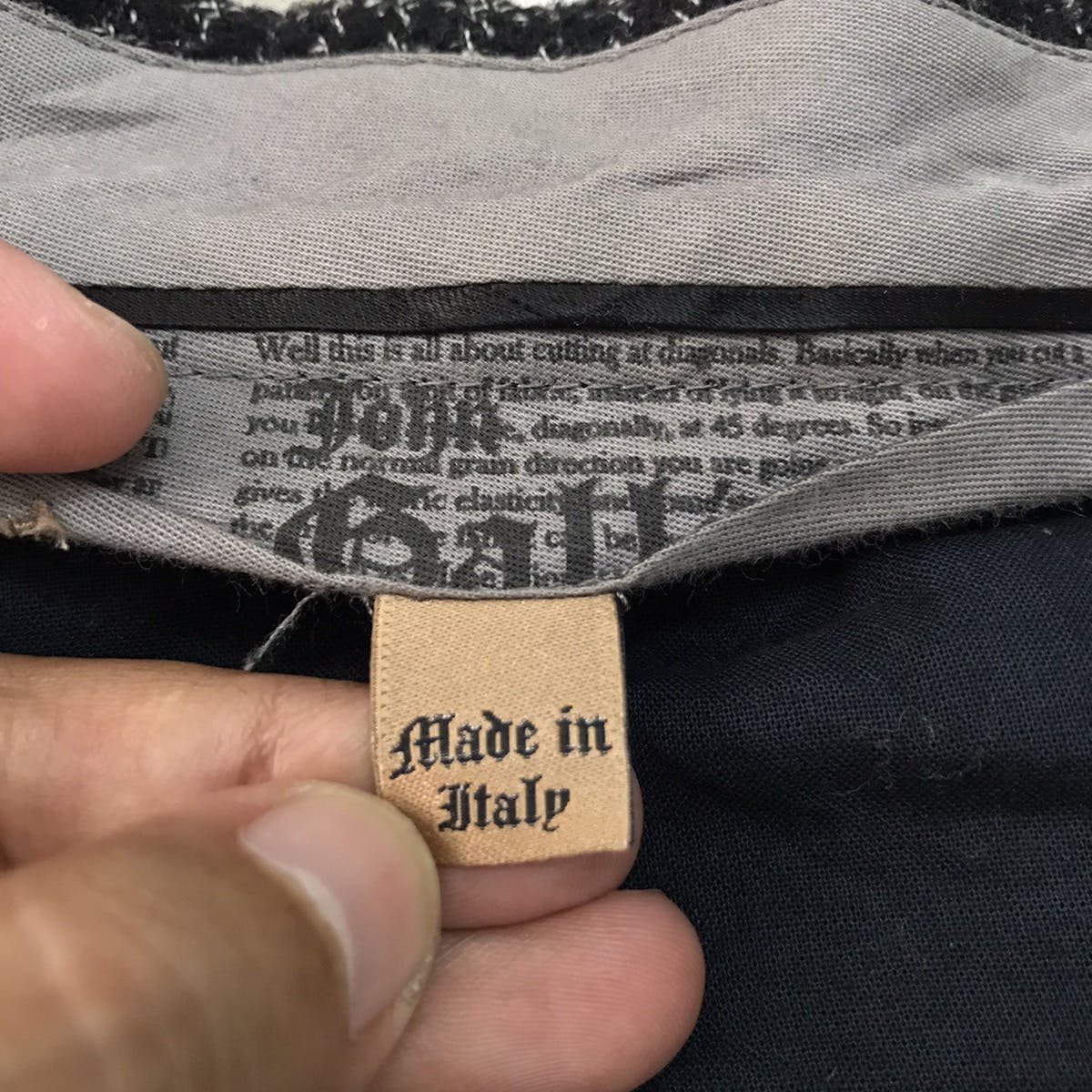 Vtg & Rare John Galliano Sarrouel Pant Made in Italy - 18