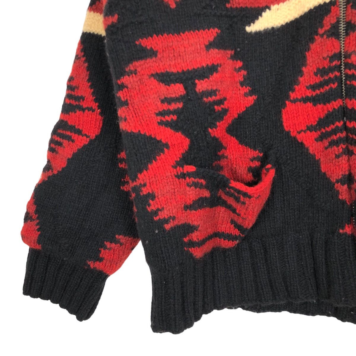 Polo Ralph Lauren - Vintage Polo Sport Ralph Lauren Navajo Knitted Sweater - 4