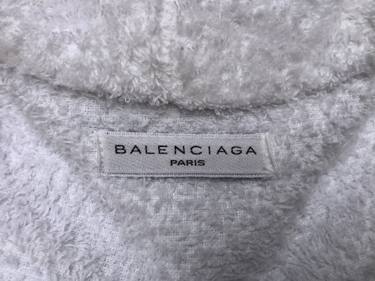 Vintage Balenciaga Paris Towel Coat - 12