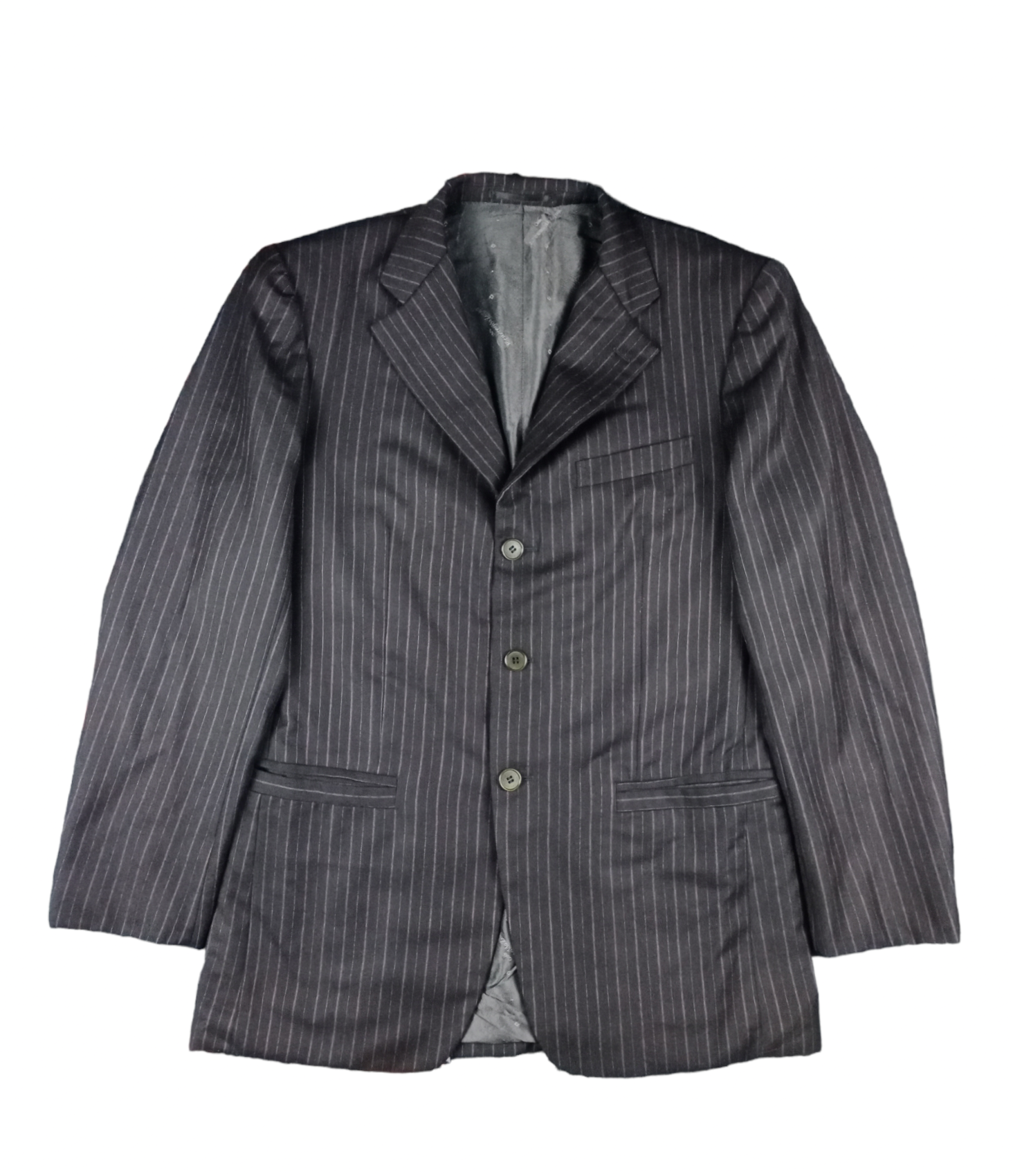 Vintage - 💥RARE💥Cloth By Ermenegildo Zegna Wool Stripe Blazer Jacket - 1