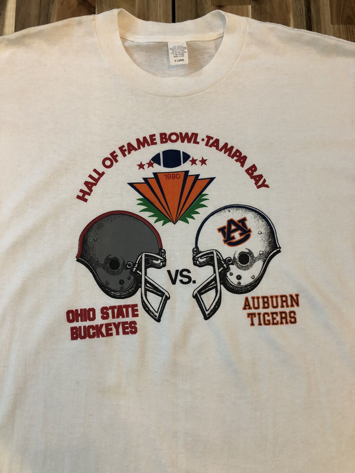 Vintage 90’s NFL Ohia State Buckeyes VS Auburn Tigers - 2