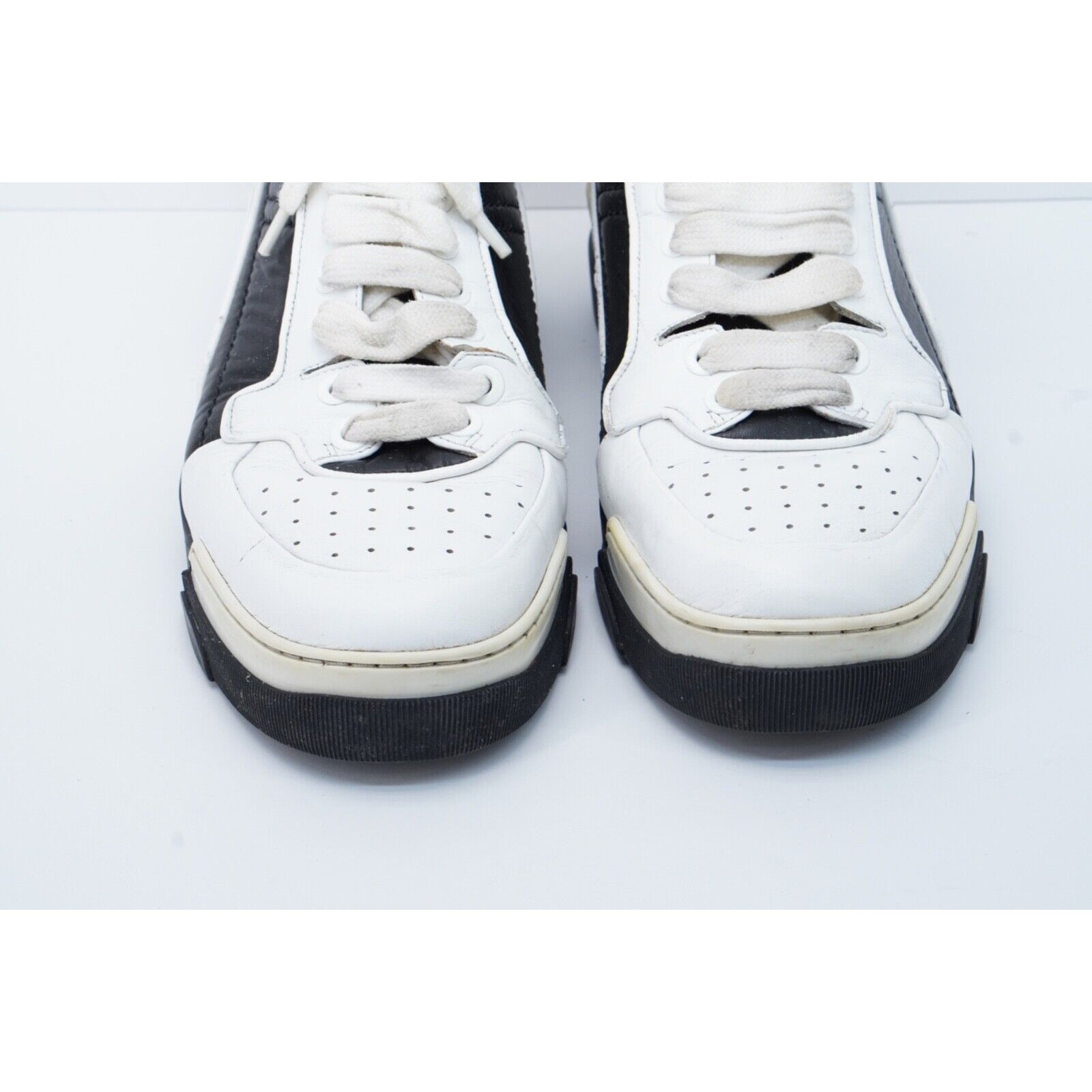 Givenchy Tyson Star Sneakers Shoes White Leather High Top 44 - 4