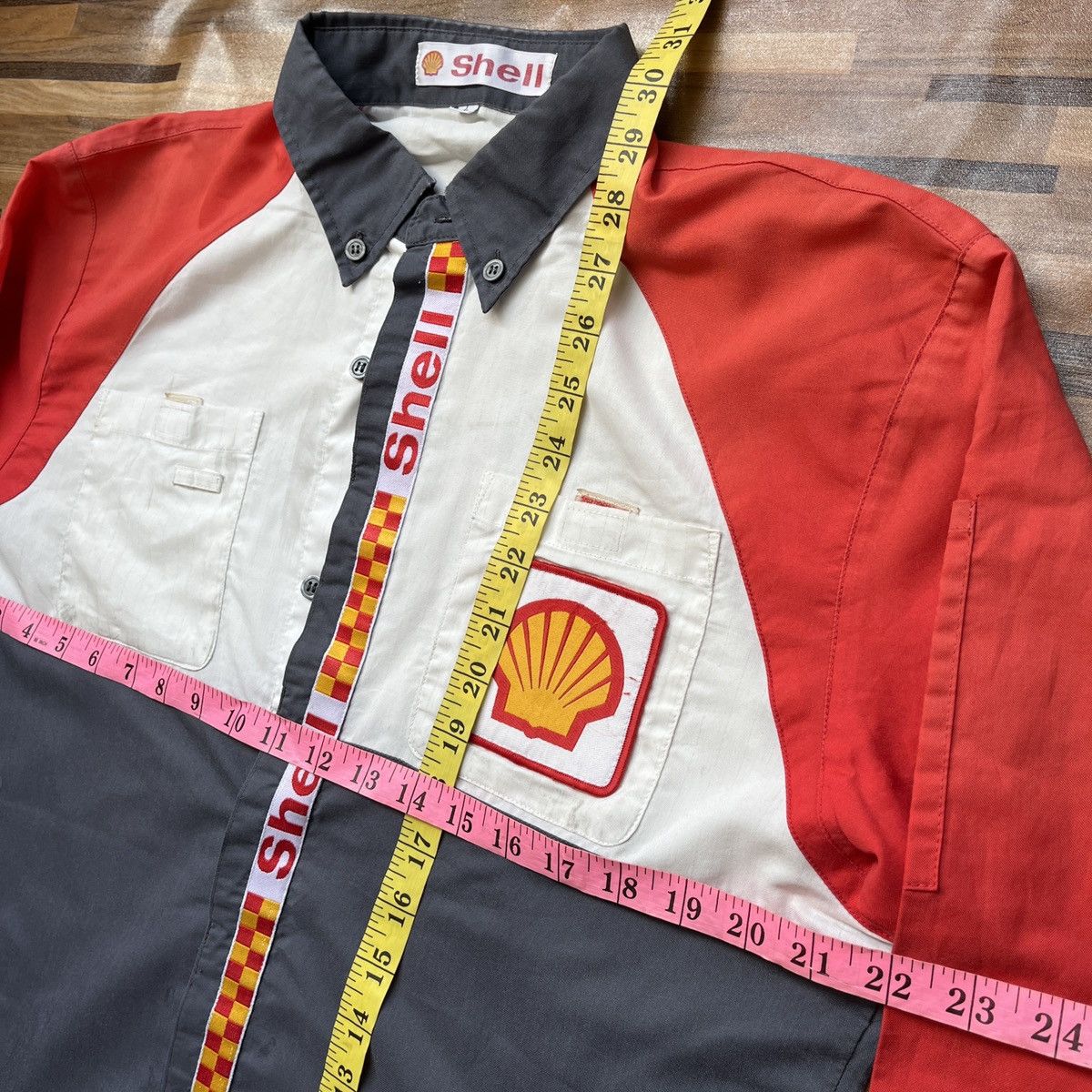 Shell Uniform Workers Vintage Japanese Outlet 1990s - 3