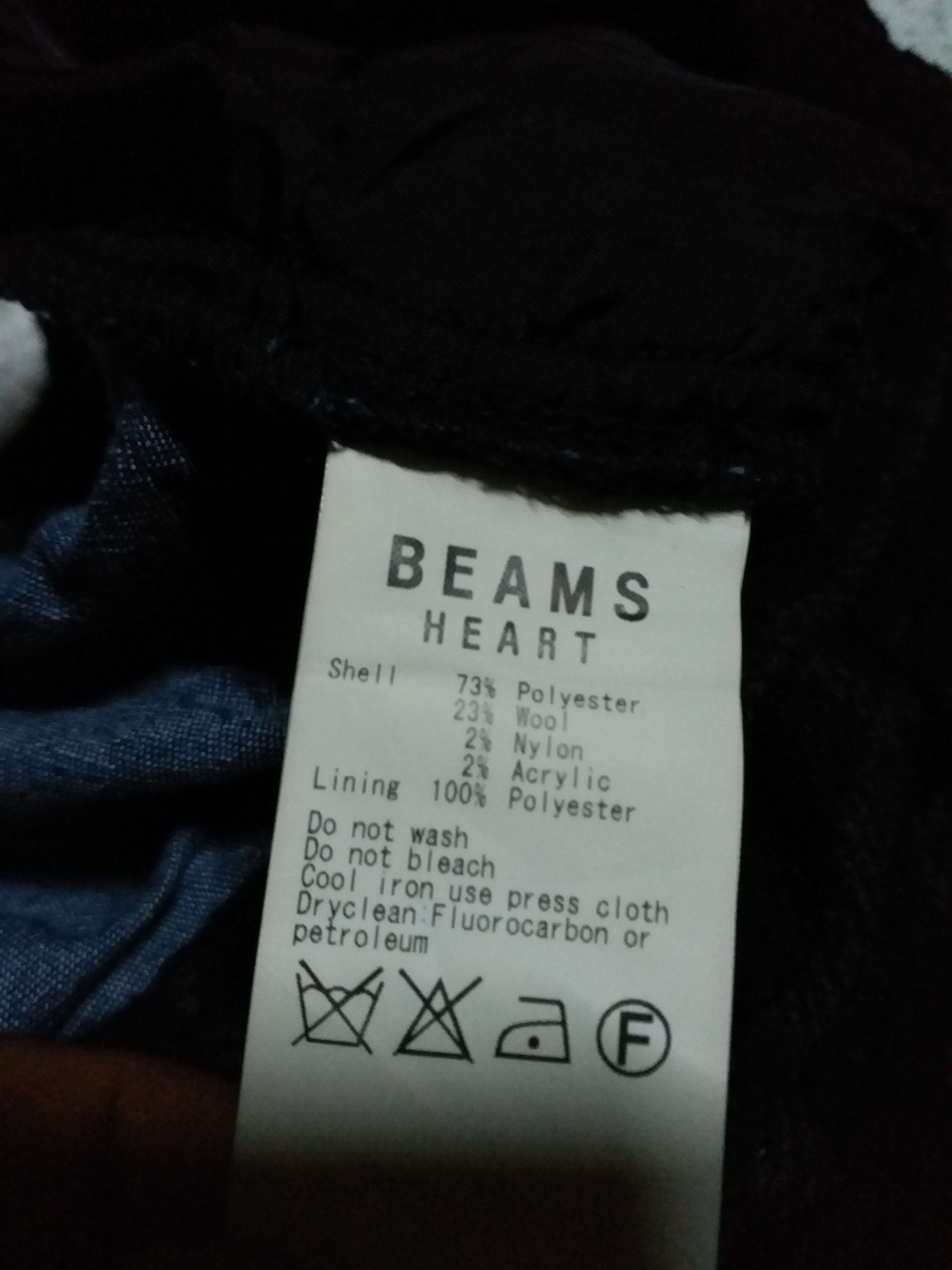 💥SALE✔Tartan Fleece Pant by Beams Heart Japan Size 31 - 3