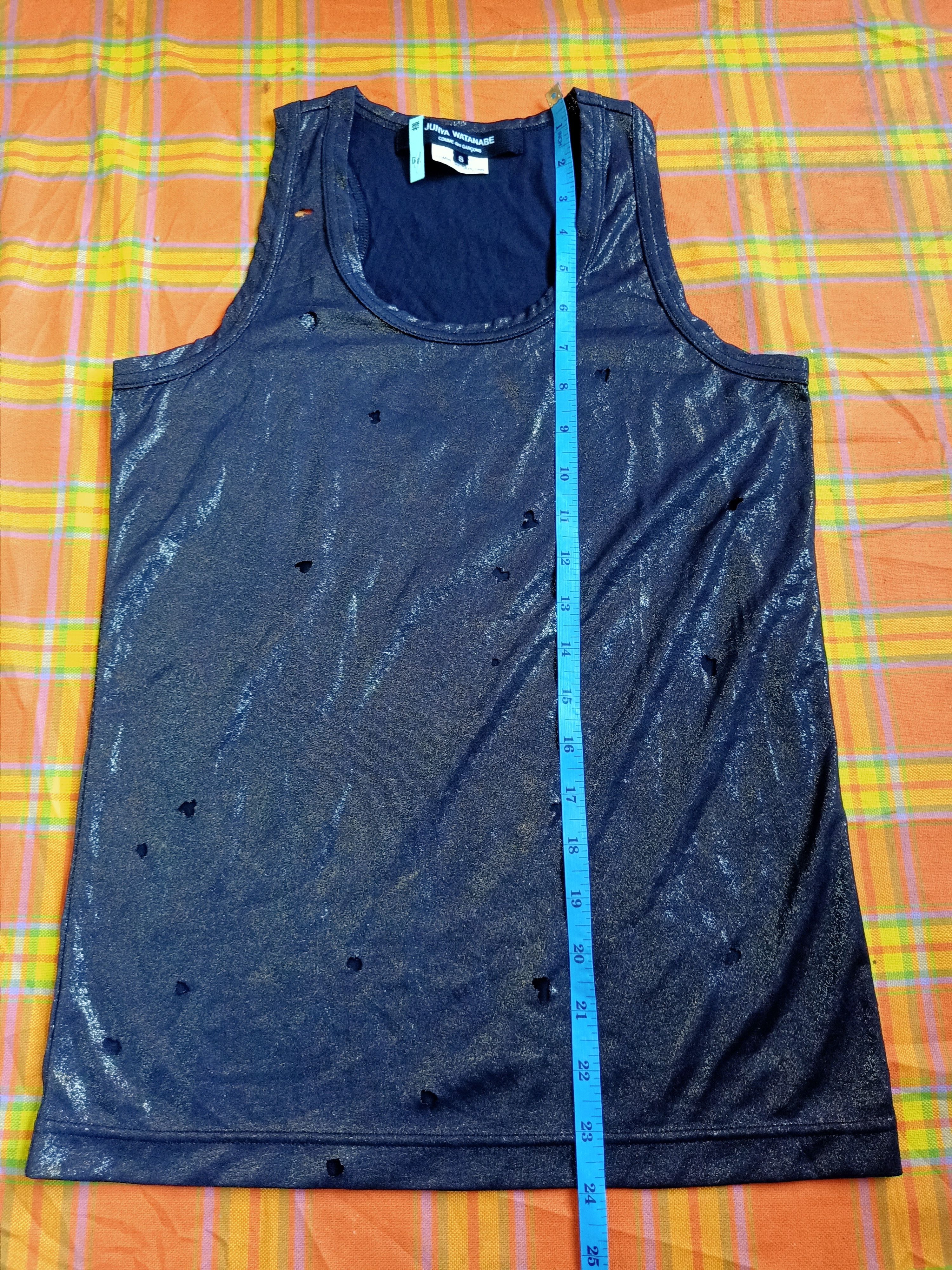 Junya Watanabe CDG hole design Tank top - 6