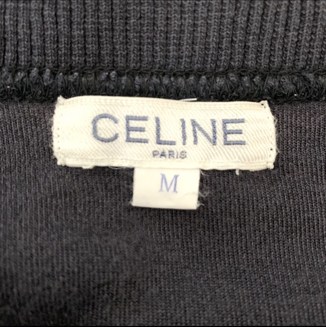 Vintage Celine Paris Valvet Sweatshirt Size M - 8