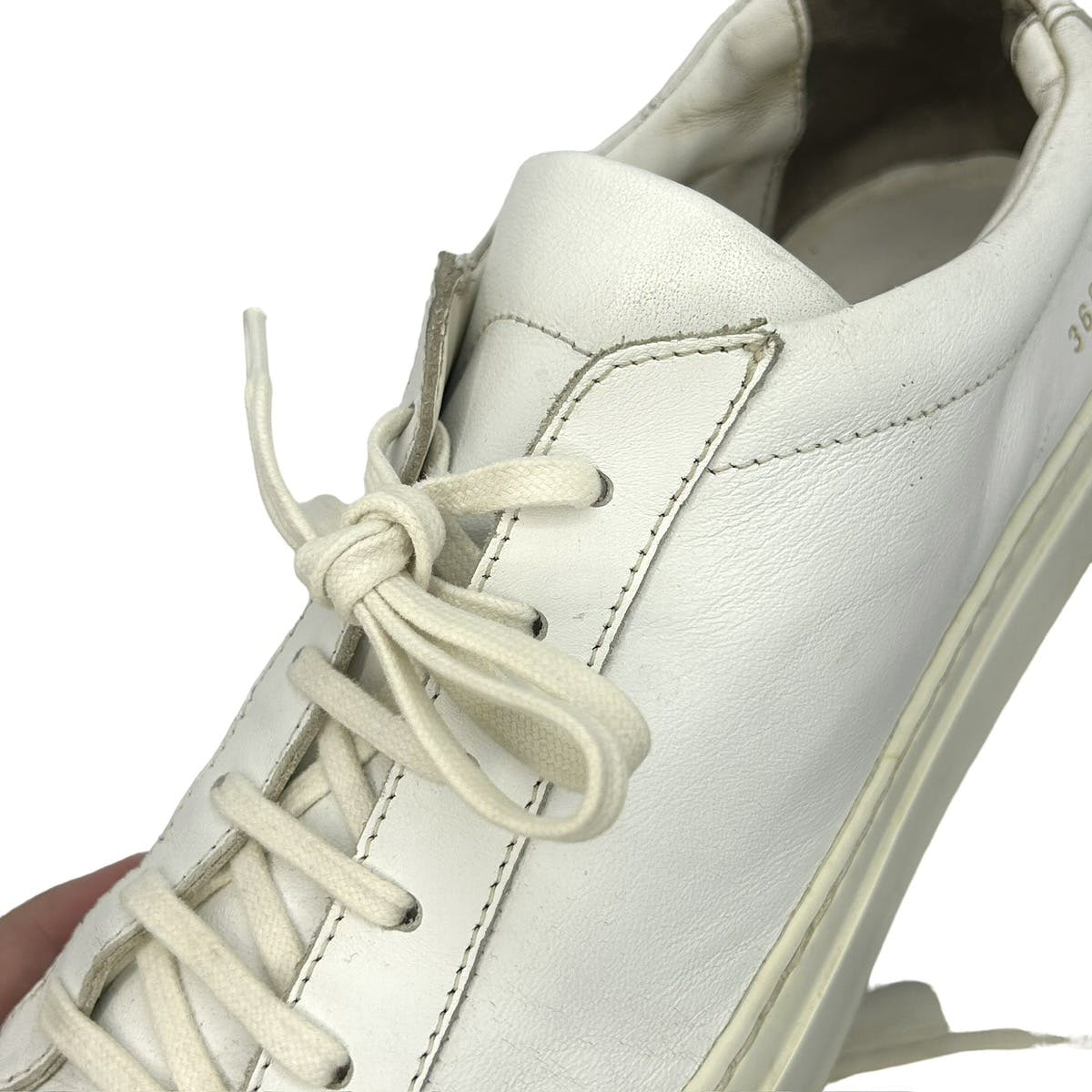 White Achilles Low Sneakers - 12