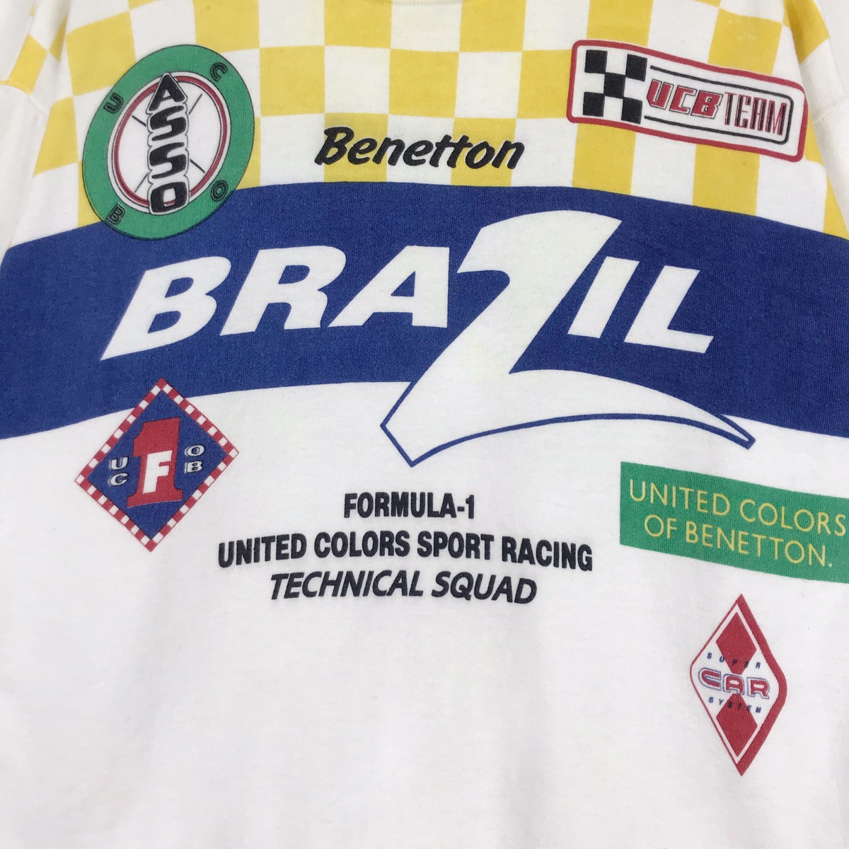 United Colors Of Benetton - 90’s Benetton F1 Brazil Racing Team Crewneck - 7