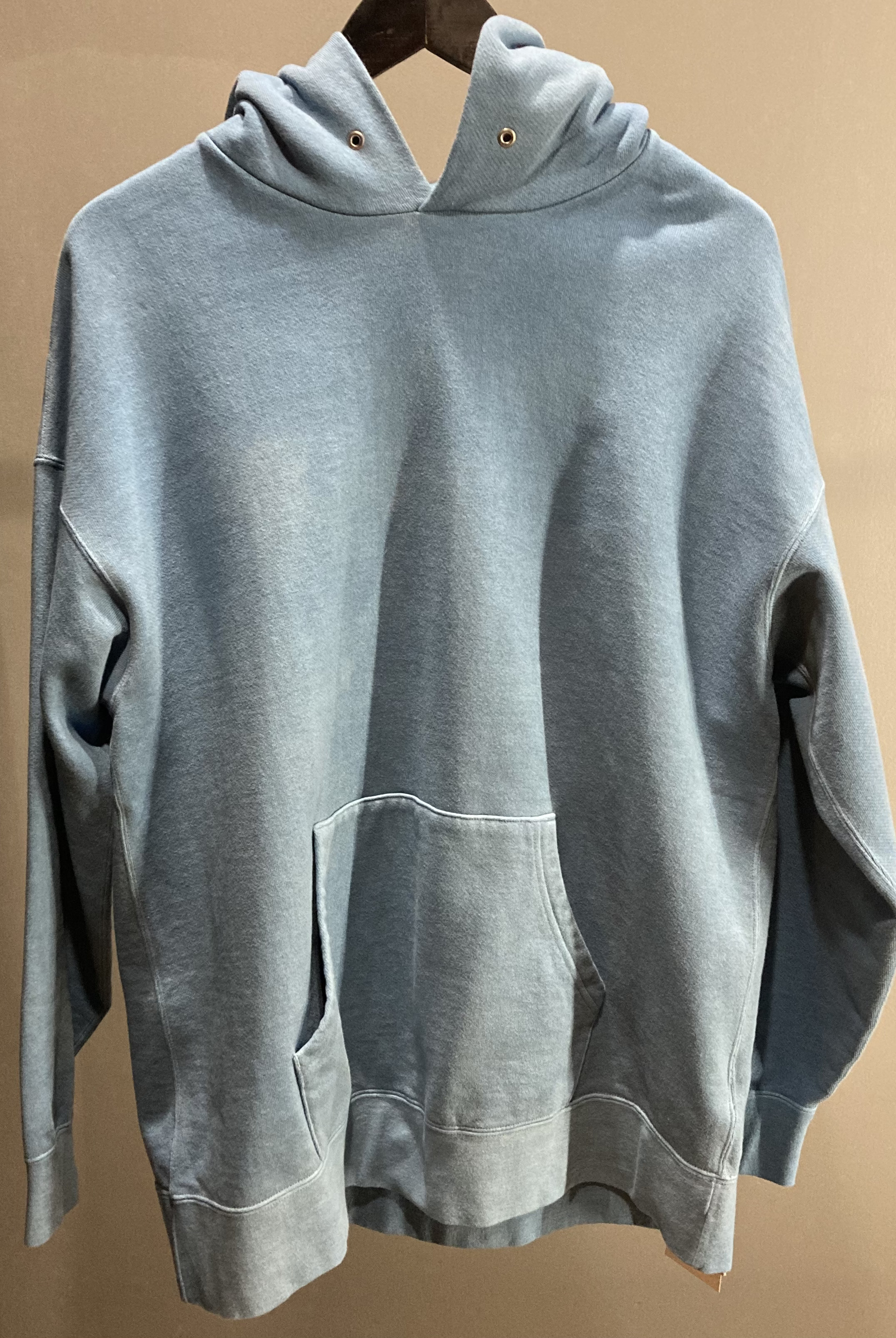 VISVIM JUMBO HOODIE P.O. (N.D.) INDIGO SIZE 3