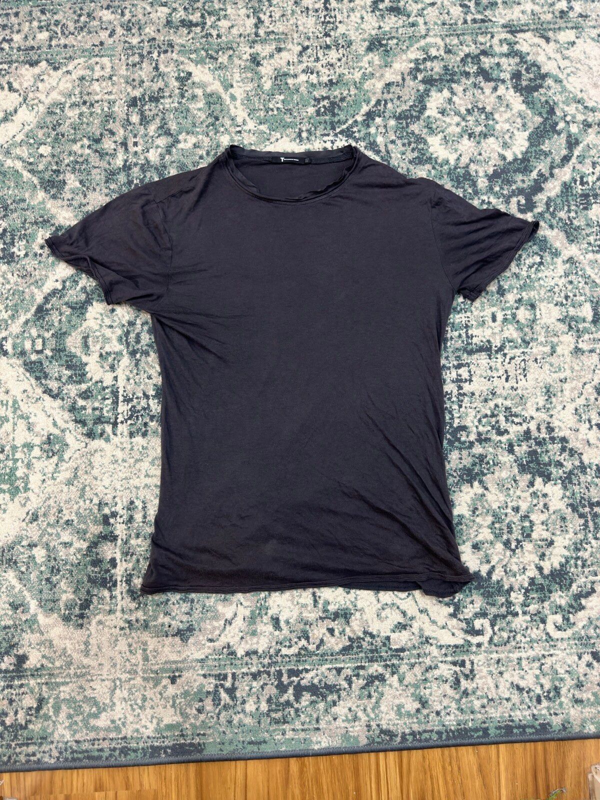 T Alexander Wang Basic Black T-shirt - 2