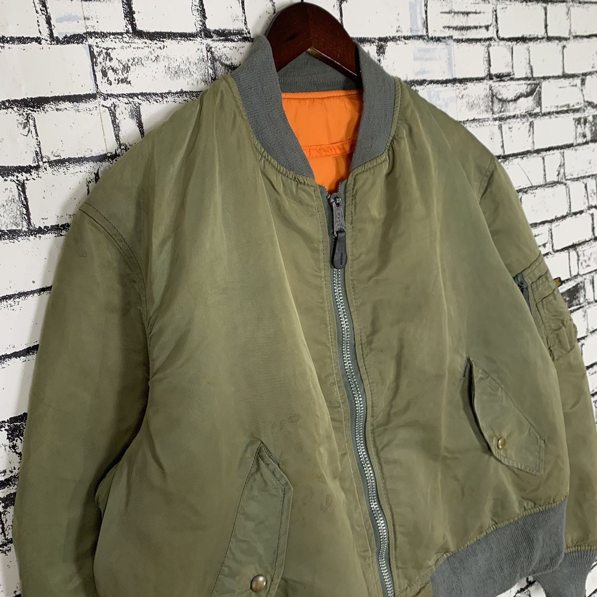 Alpha Industries Riversible Flight Jacket Alpha BomberJacket - 4