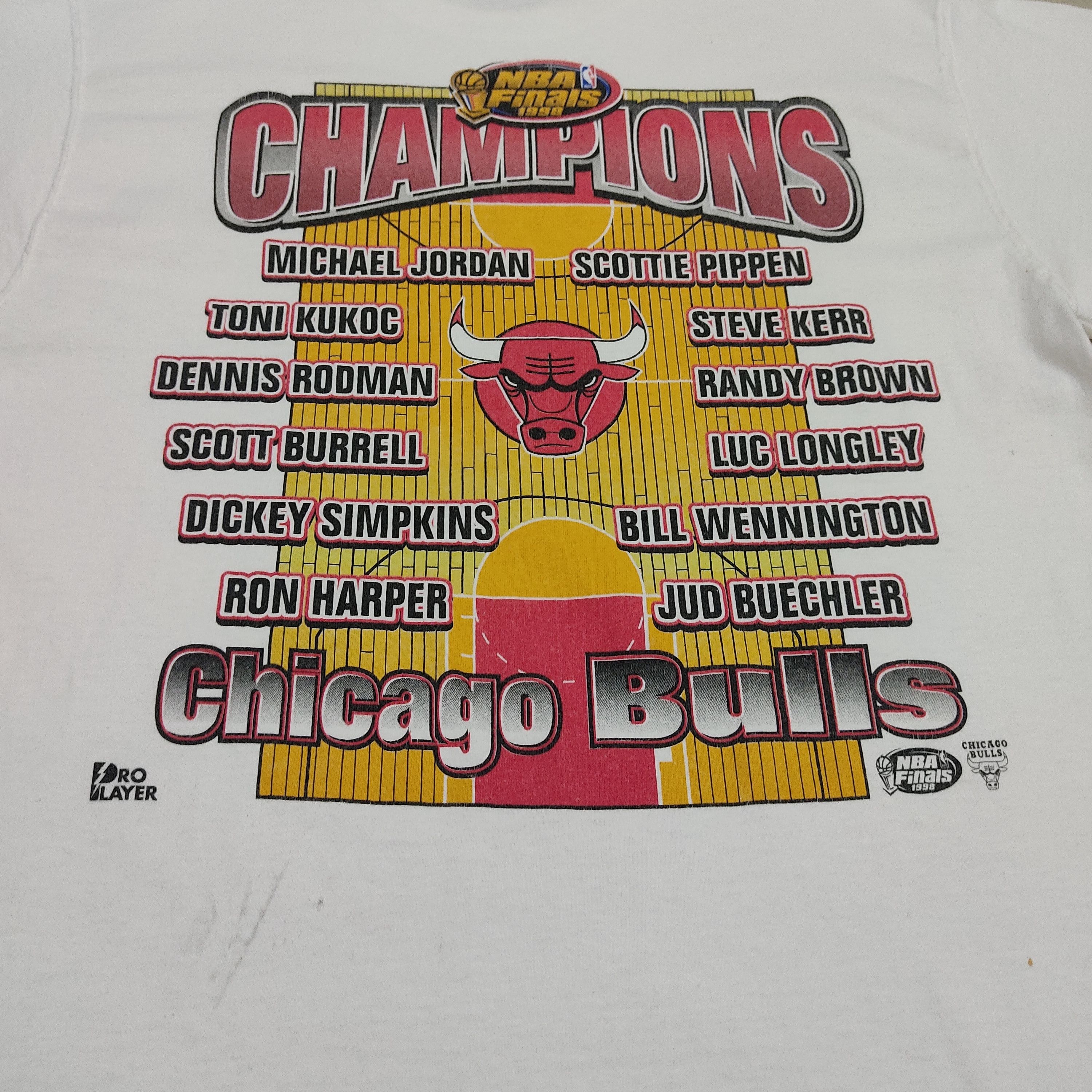 Vintage 6 Time Championship NBA Finals 1998 - 6