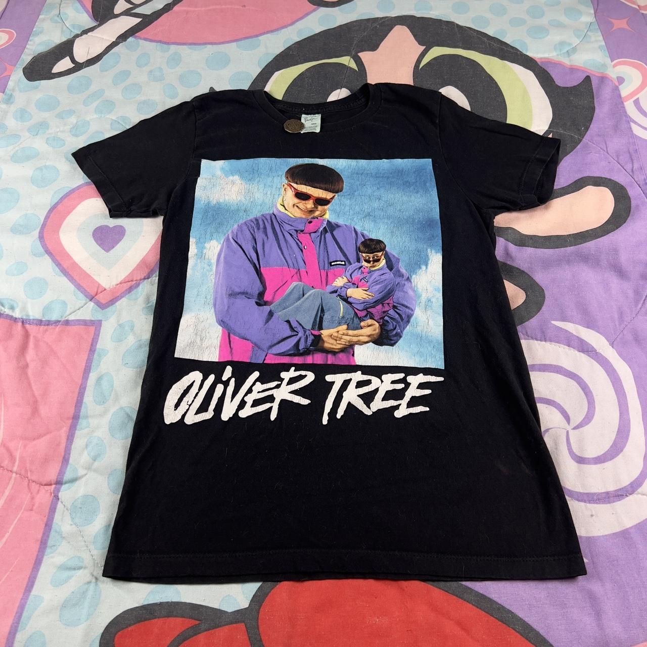 Small black Oliver tree band tour shirt - 2