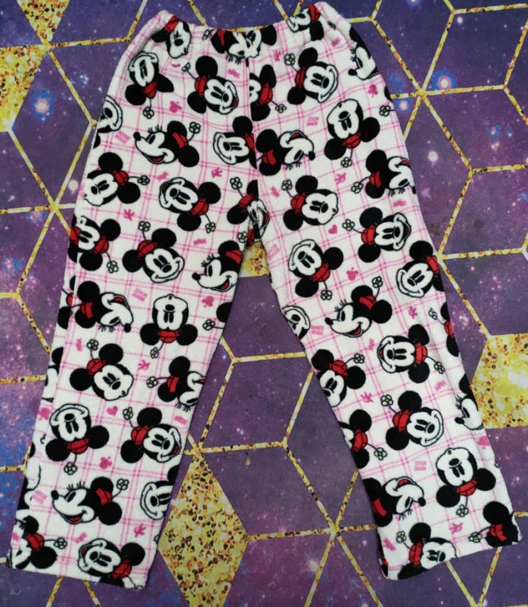 Disney - Full Print Minnie Mouse Fleece pyjamas - 4