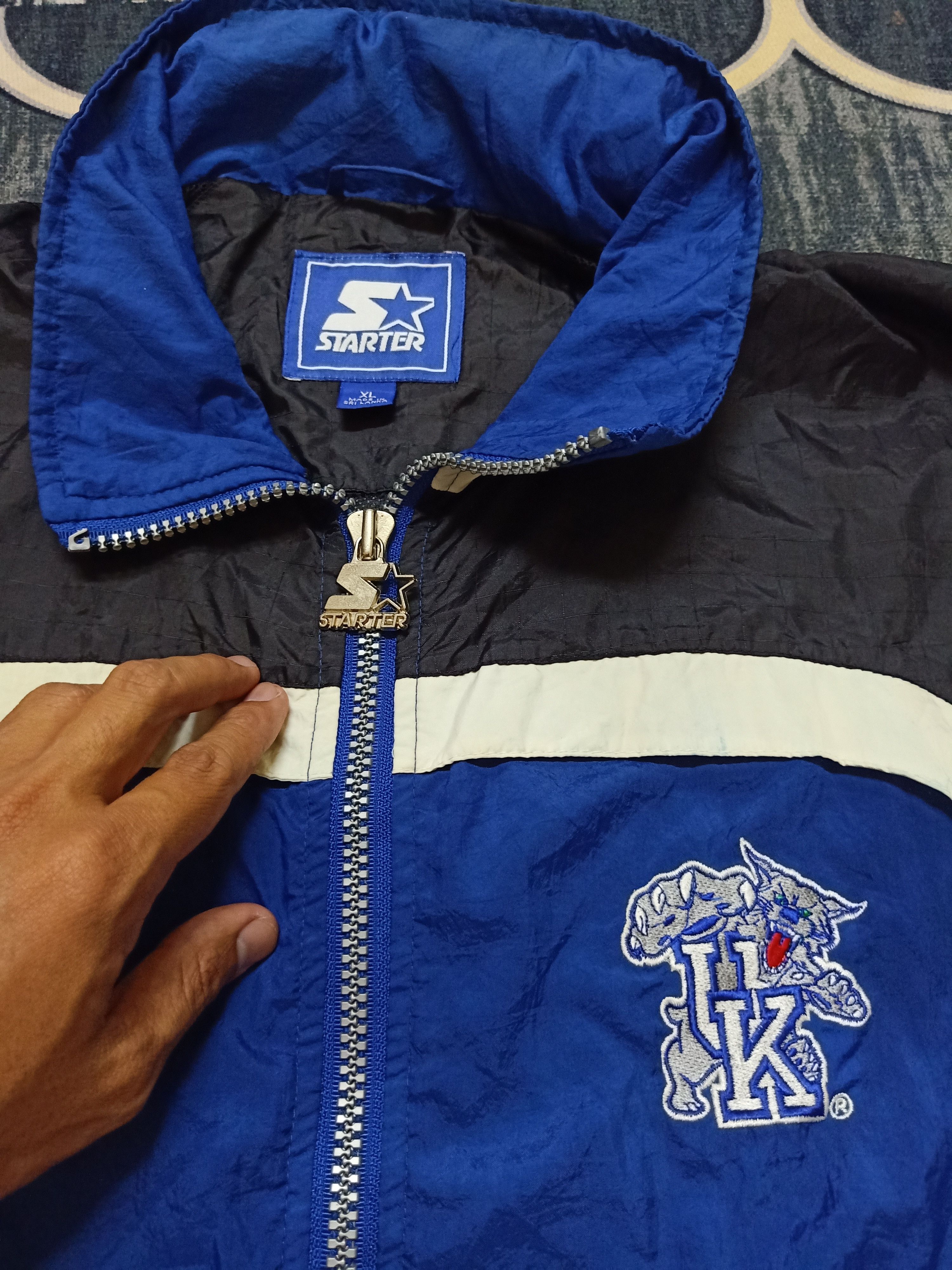 Vintage Starter Kentucky Wildcats windbreaker - 3