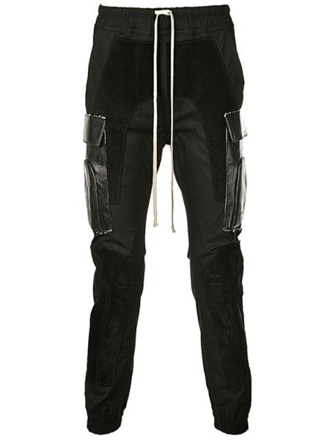 Rick Owens NEW  LEATHER SUEDE LARRY RUNWAY JOGGER ASAP ROCKY 50it
