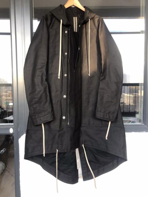 Rick Owens NEW 1:1 SAMPLE  RARE BABEL FISHTAIL PARKA