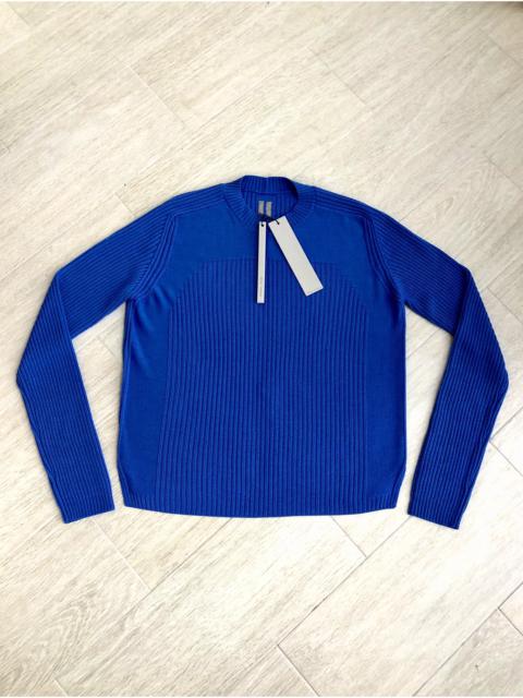 Rick Owens NEW  M,L,XL FISHERMAN BIKER WOOL KNIT CROPPED TECUATL CARTI