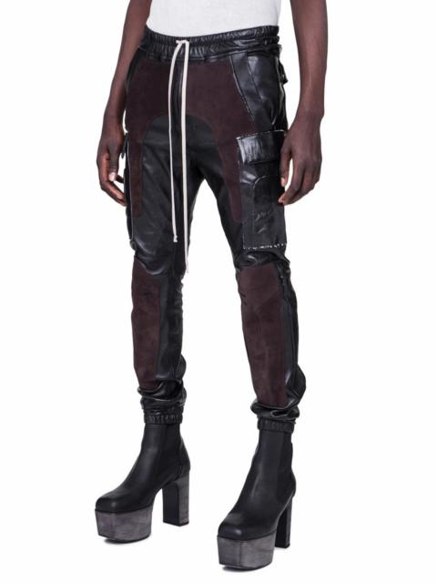 Rick Owens NEW FW FULL LEATHER RUNWAY CARGO PANTS LARRY ASAP TRAVIS 52