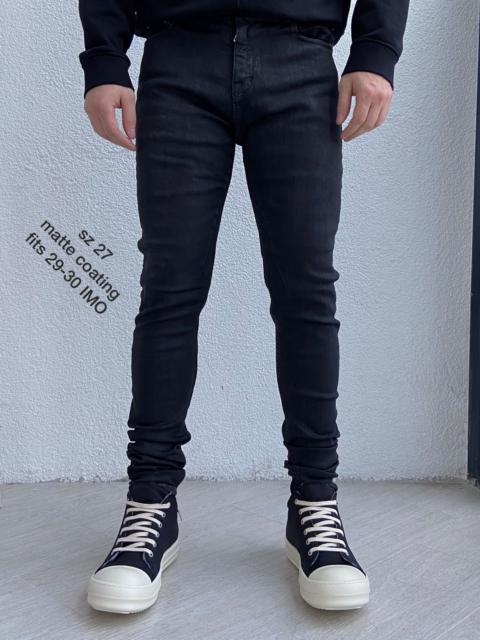Rick Owens CARTI WAXED DETROIT DENIM ASAP TRAVIS sz.27