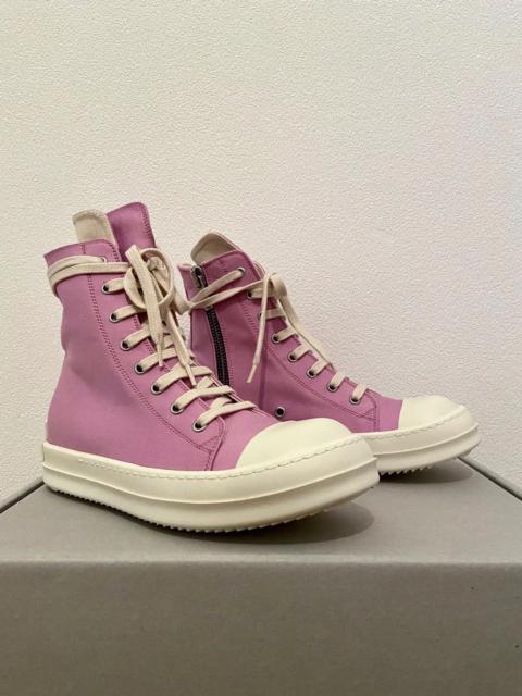 Rick Owens NEW  PINK RAMONES HIGH GETHSEMANE ASAP CARTI TRAVIS sz. 43