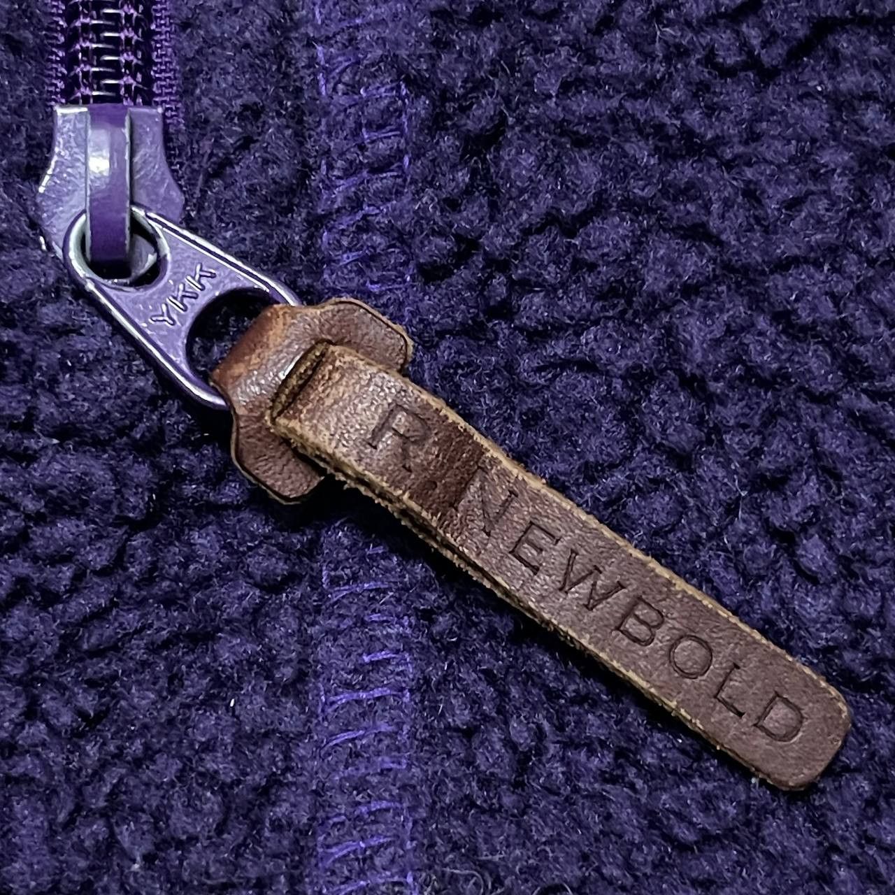R.Newbold Fleece Zipper Hooded Jacket - 5